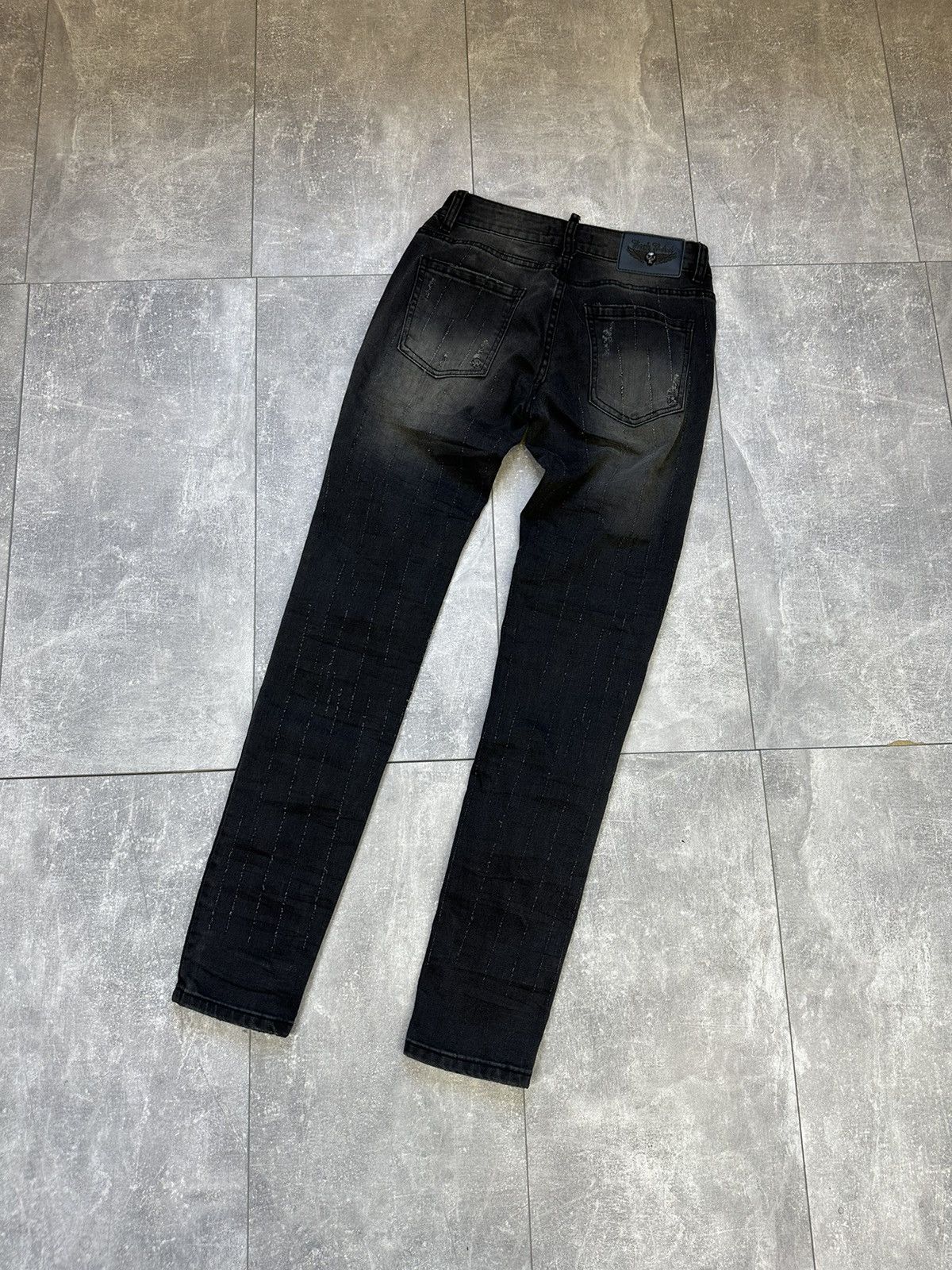 Band Tees × Hard Rock Cafe × Vintage Women’s jeans pants Rock Rebel Size 28" / US 6 / IT 42 - 1 Thumbnail