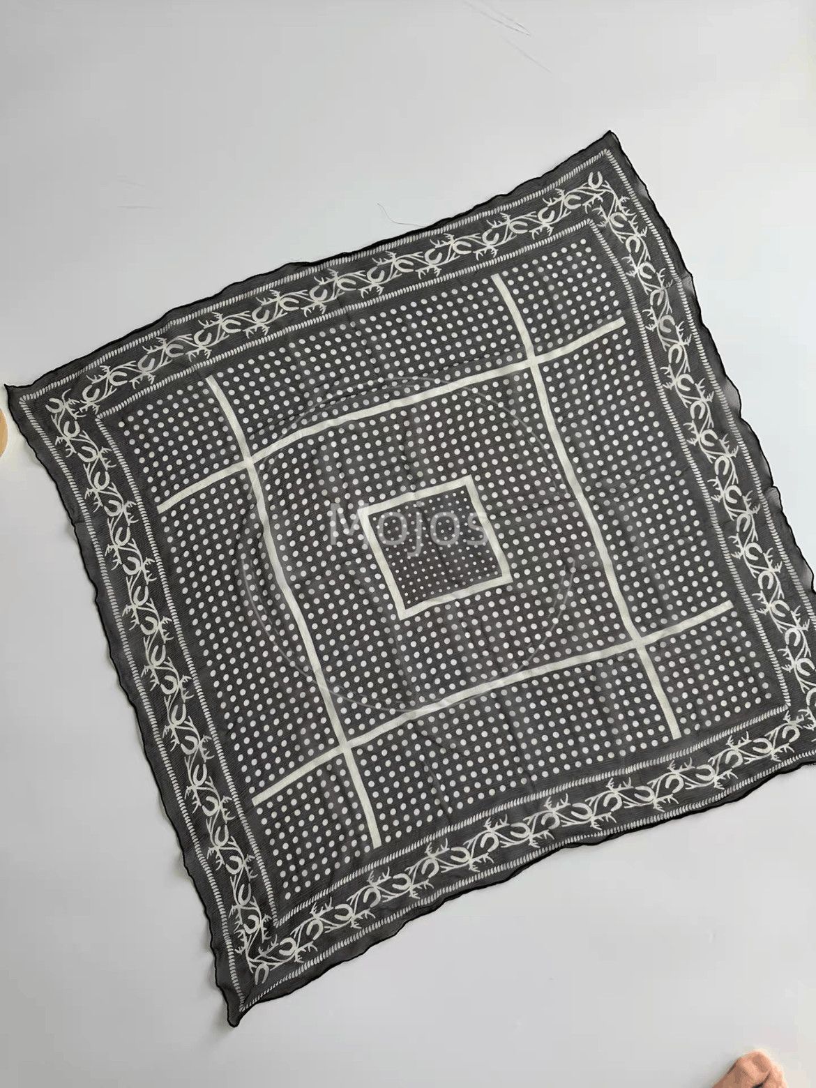 Takahiromiyashita The Soloist. Takahiromiyashita the soloist Silk Scarf-2508 Size ONE SIZE - 4 Thumbnail