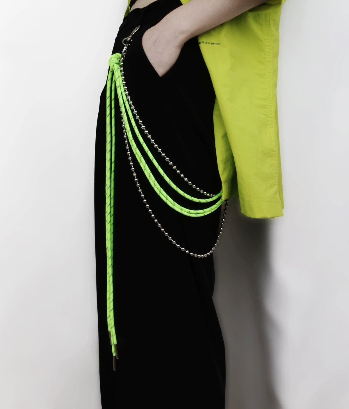 Japanese Brand × Vintage Outdoor retro punk layered rope chain pocket chain keychain Size ONE SIZE - 2 Thumbnail