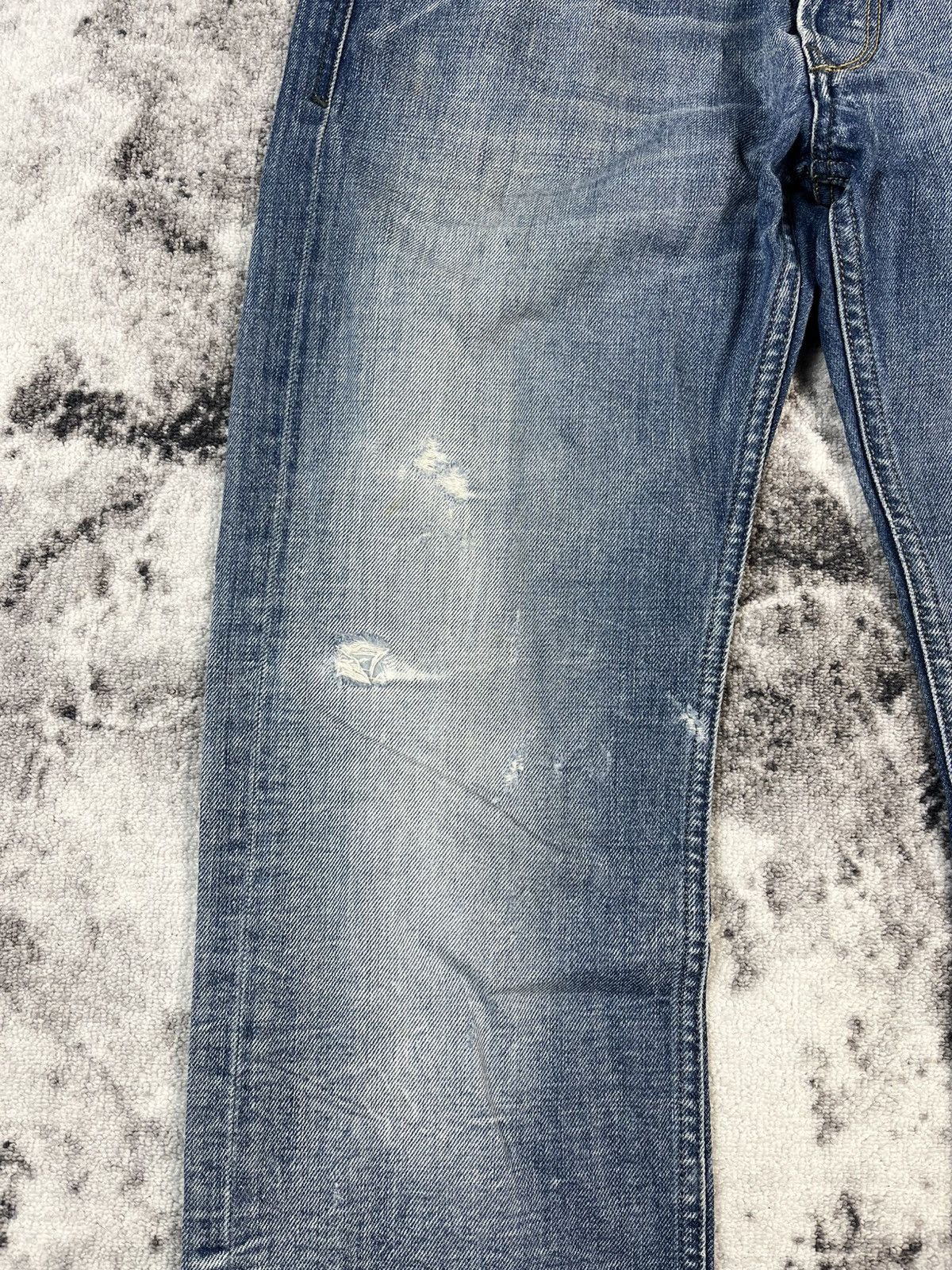 Diesel Diesel Viker Dragon Jeans Vintage Distressed Italy 31 Size US 31 - 6 Thumbnail