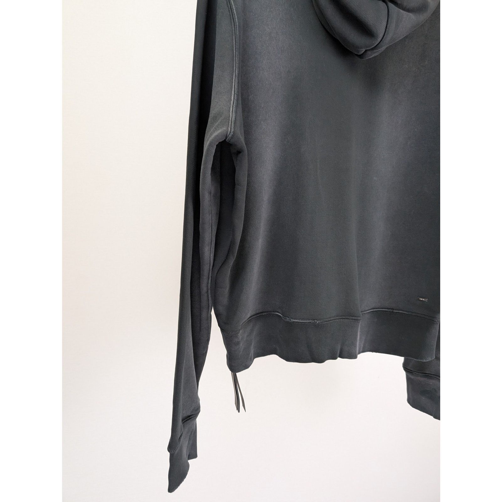 Amiri o1rshd1 Q:2 / Track Hoodie in Faded Black Size US M / EU 48-50 / 2 - 13 Thumbnail
