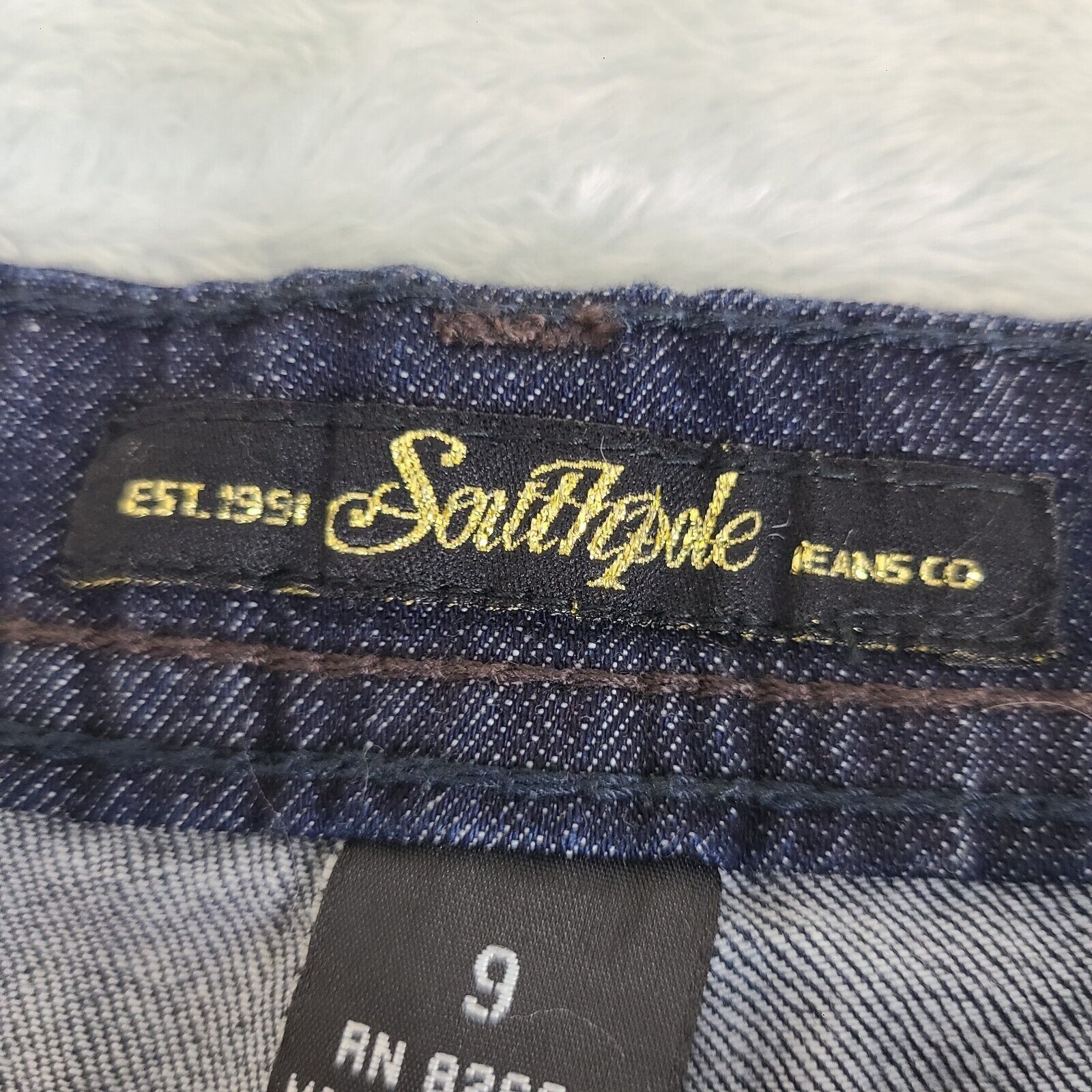 Southpole Southpole Women's Premium Denim Jeans Black Stretch Embellis Size 30" / US 8 / IT 44 - 6 Thumbnail