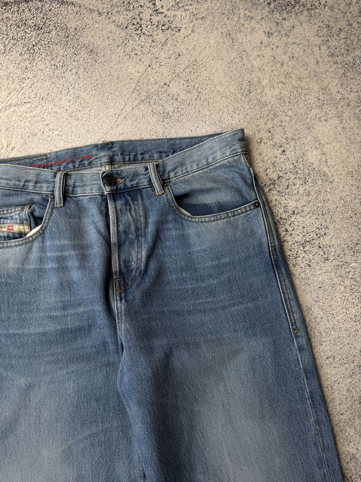 Diesel Vintage Crazy Diesel Jeans Mini Logo Y2K USA Size US 32 / EU 48 - 16 Thumbnail
