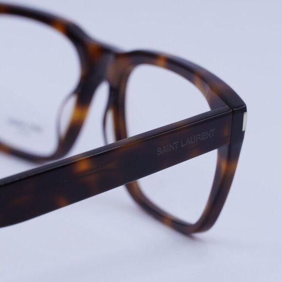 Saint Laurent Paris 🕶️ New Saint Laurent SL598OPT 003 Havana Eyeglasses 56mm Size ONE SIZE - 11 Thumbnail