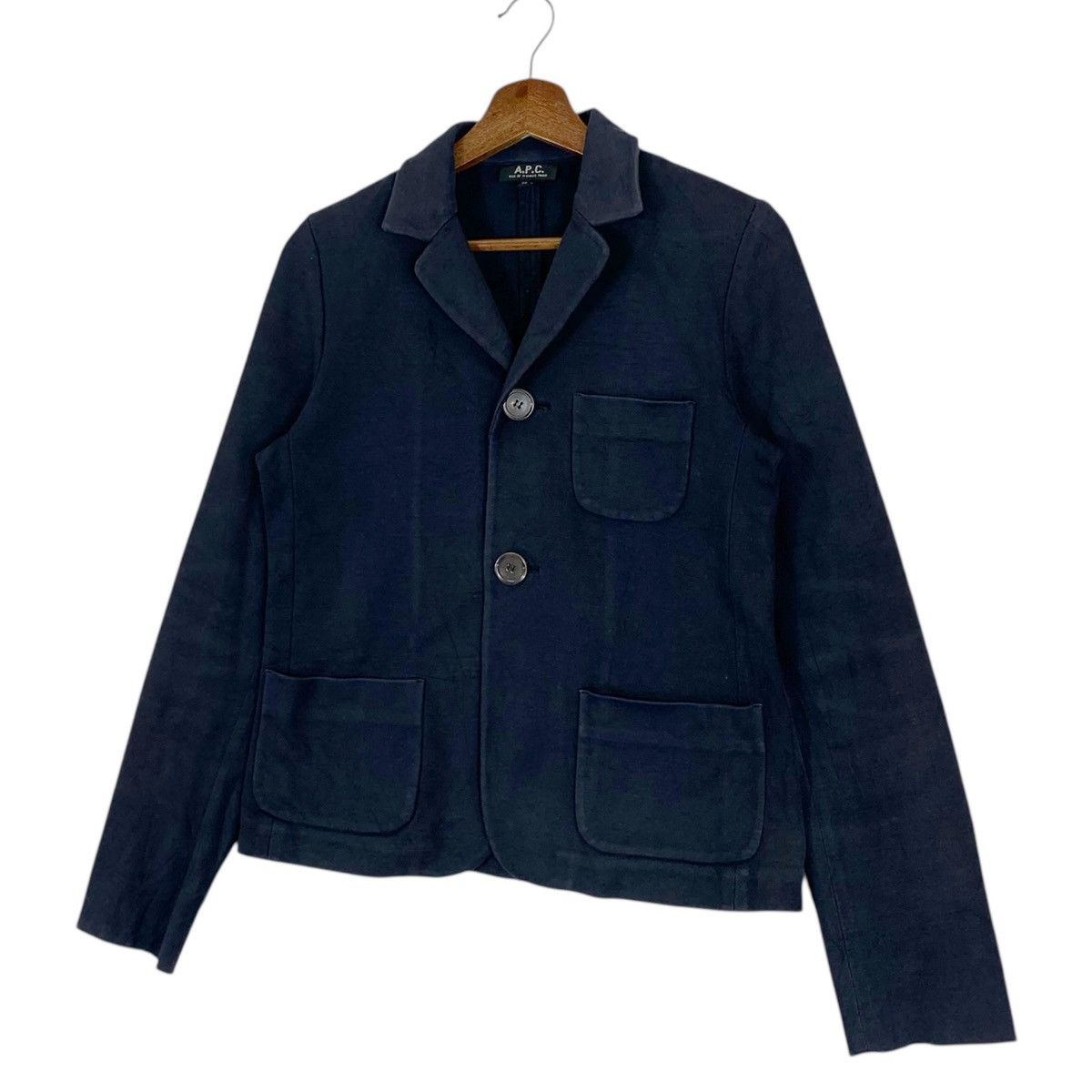 A.P.C. Vintage A.P.C. Cotton Cropped Jacket Size S / US 4 / IT 40 - 3 Thumbnail