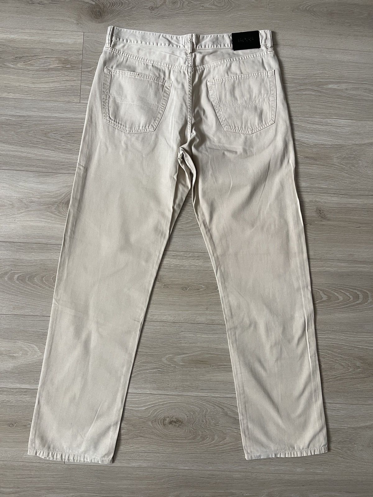 Hugo Boss Hugo Boss Arkansas Regular Fit Cotton Trousers / Jeans W36 Size US 36 / EU 52 - 8 Thumbnail