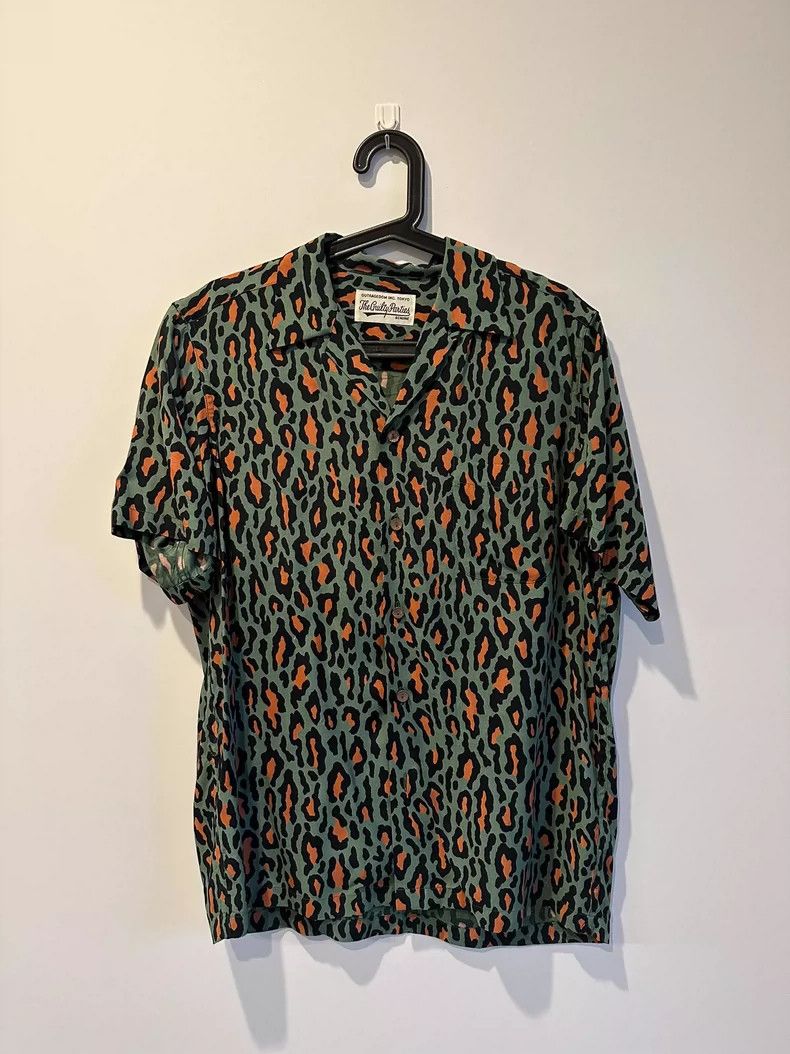 Wacko Maria WACKO MARIA Heaven Tokyo leopard print shirt Size US S / EU 44-46 / 1 - 1 Thumbnail