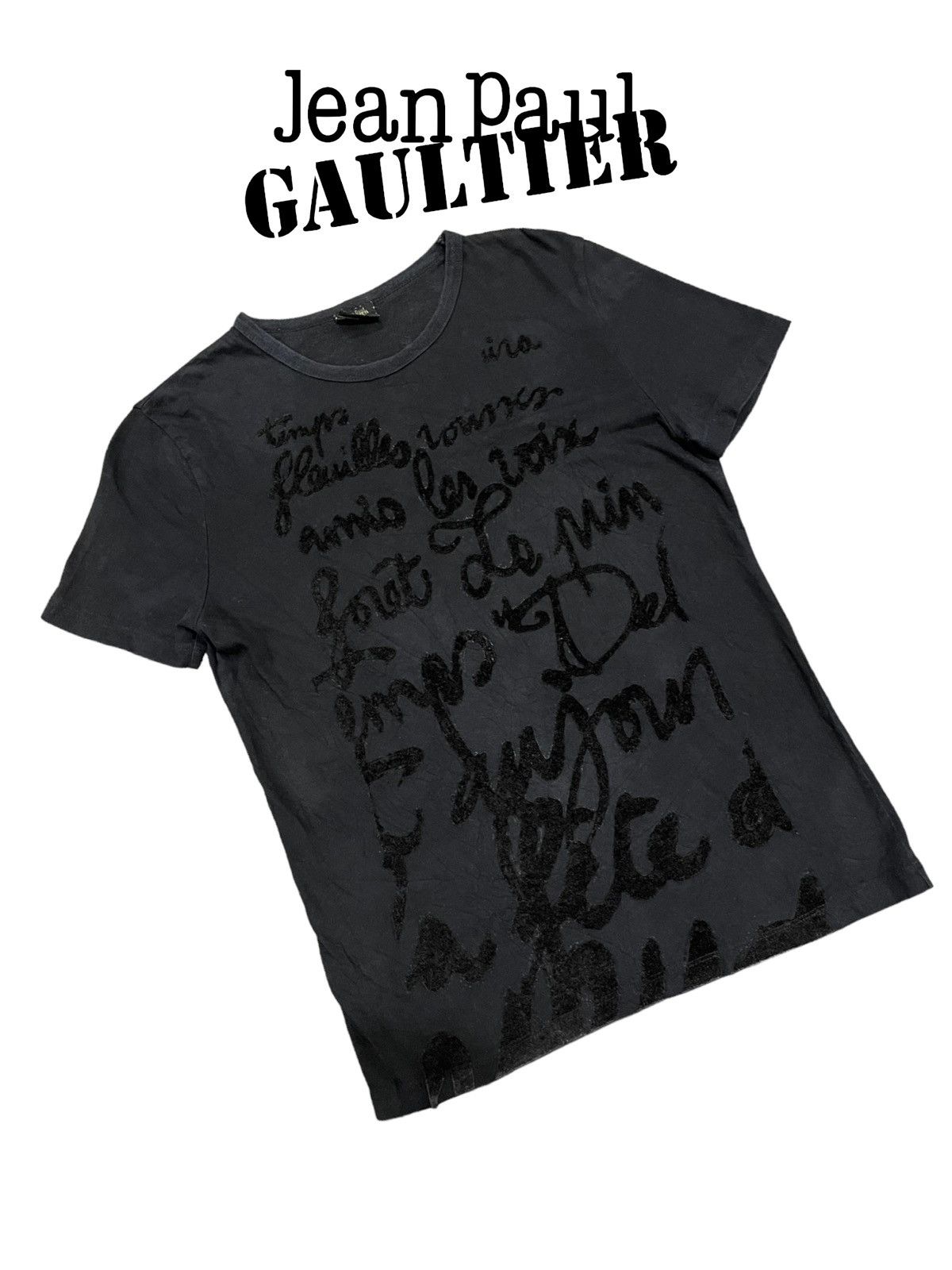Jean Paul Gaultier Vintage Jean Paul Gaultier Homme Distressed Tee Size S / US 4 / IT 40 - 2 Thumbnail
