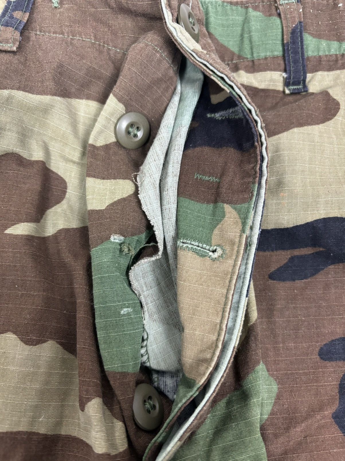 Vintage Vintage camo military cargo pants Size US 32 / EU 48 - 7 Thumbnail