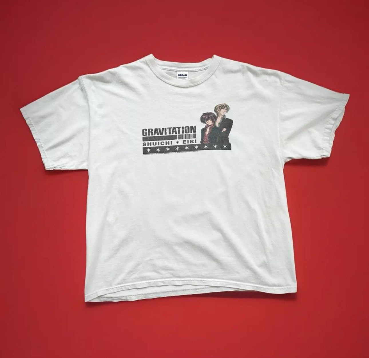 Gildan × Japanese Brand × Vintage VTG 2000 Maki Murakami Gravitation Anime Manga TV Promo RARE Size US XL / EU 56 / 4 - 1 Thumbnail