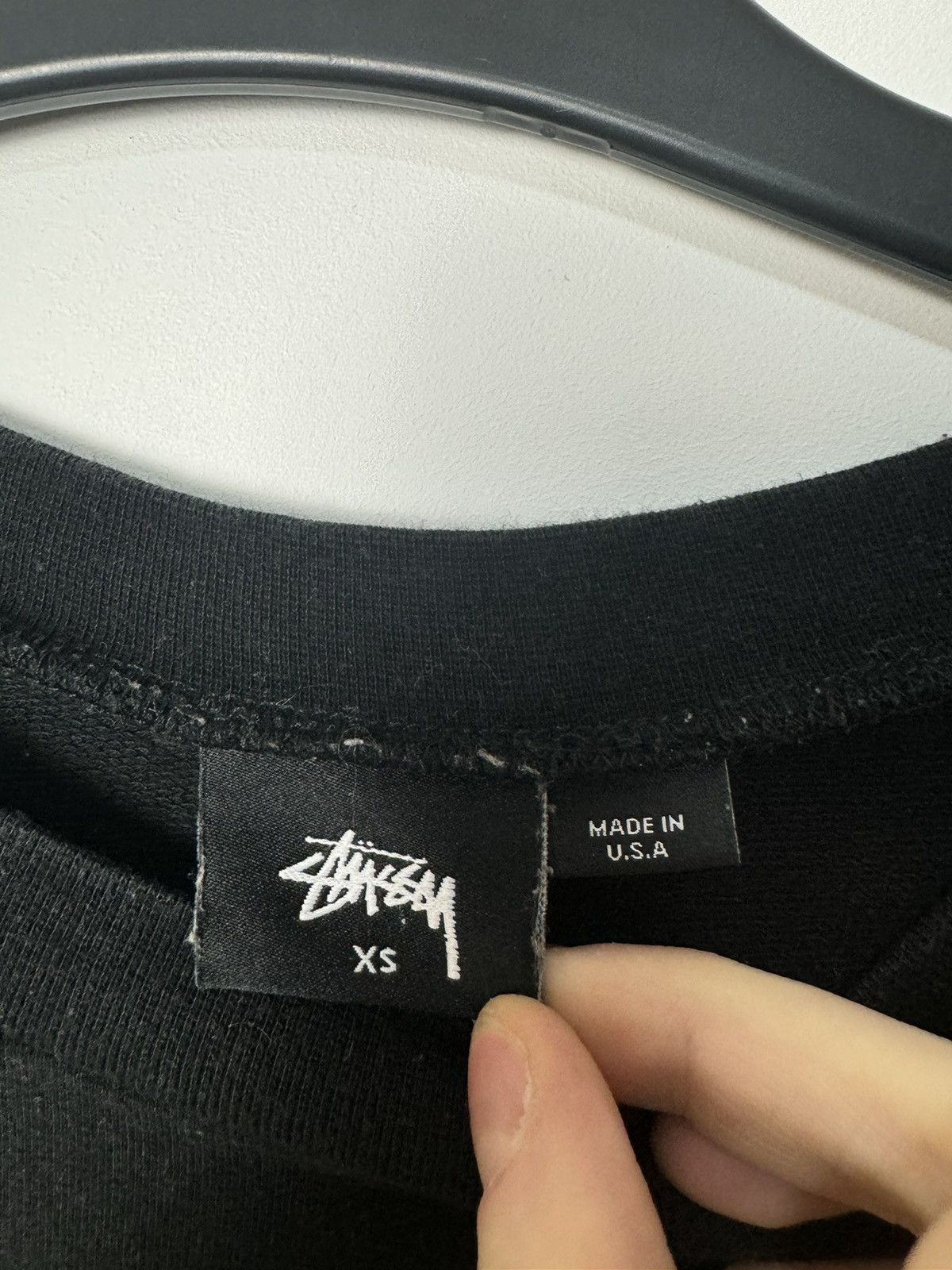 Stussy Stussy long sleeve big logo skate streetwear style USA MADEN Size US XS / EU 42 / 0 - 7 Thumbnail
