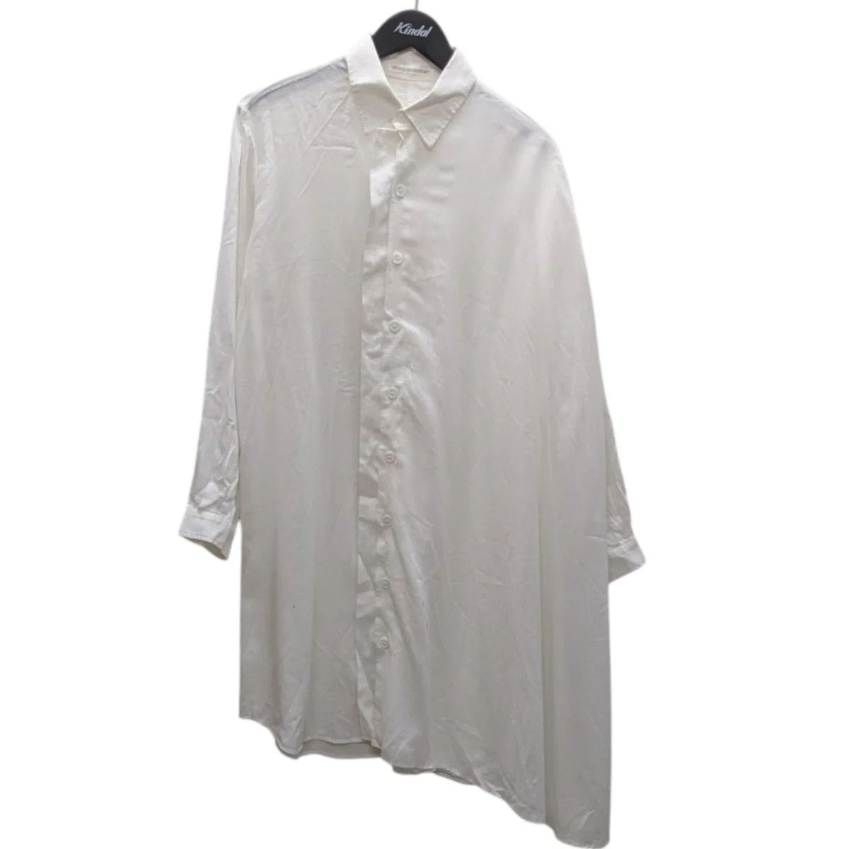 Yohji Yamamoto yohji yamamoto pour homme + Noir tencel long shirts Size US S / EU 44-46 / 1 - 1 Thumbnail