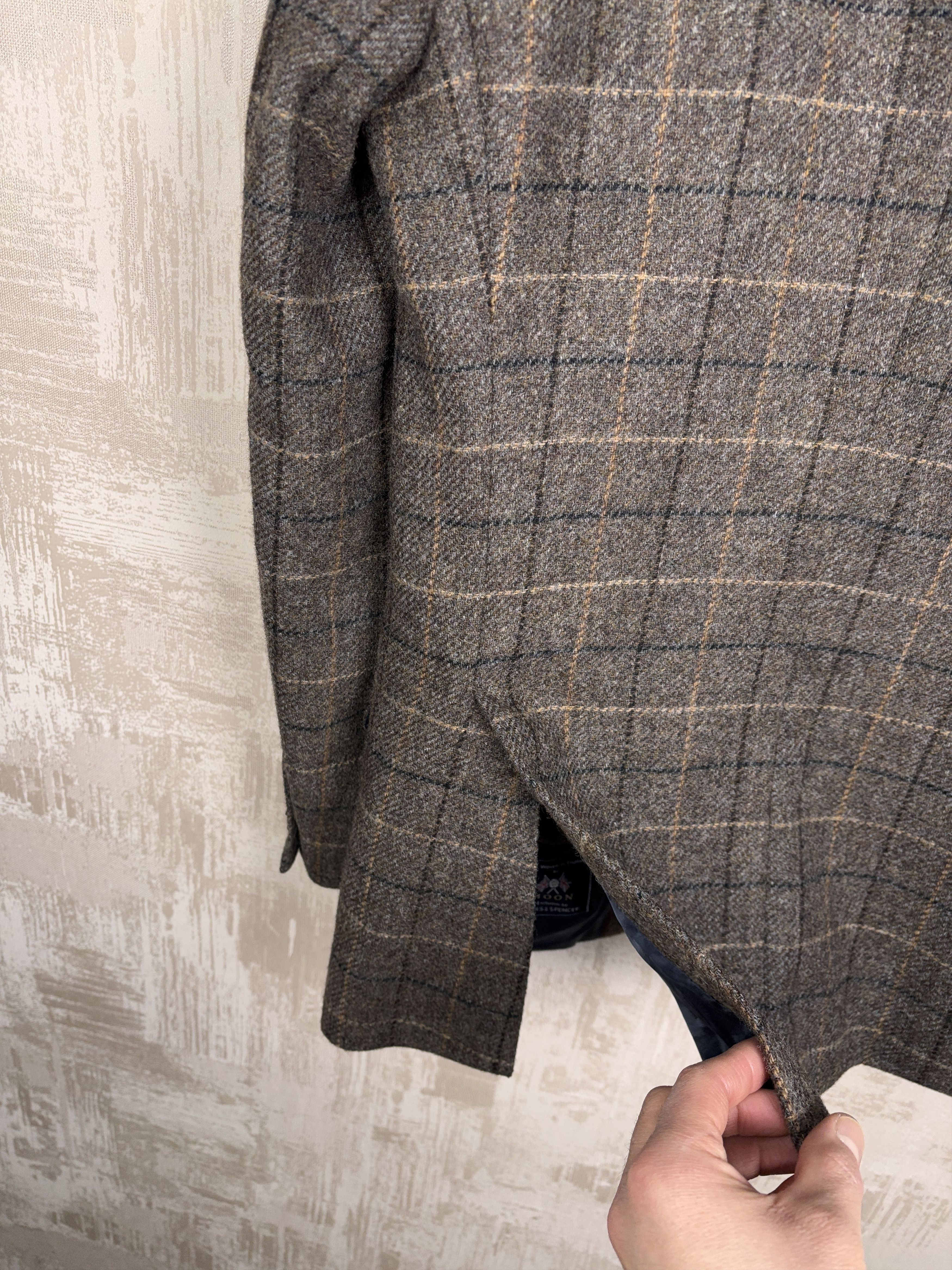 Marks & Spencer Marks & Spencer Moon Tweed Luxury Wool Blazer Jacket Mens Size US M / EU 48-50 / 2 - 22 Thumbnail