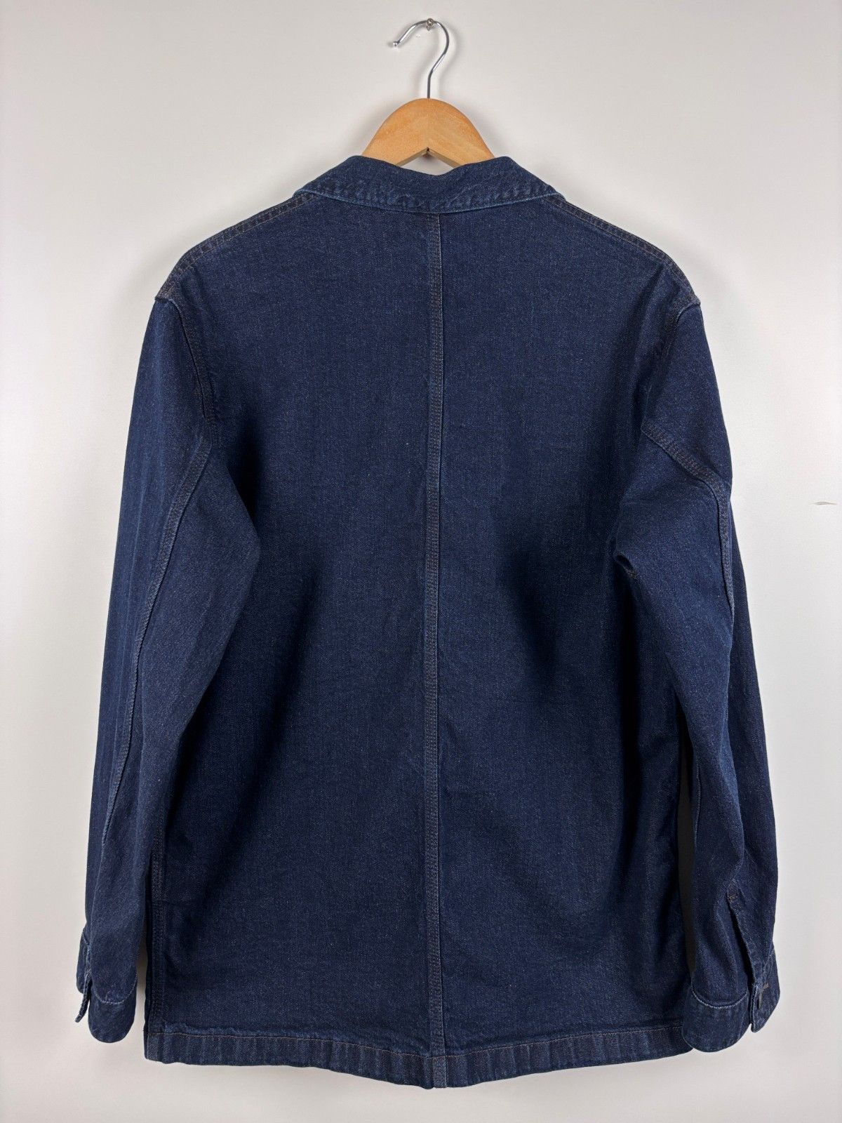 Uniqlo Mens Uniqlo Denim Overshirt Chore Jacket Navy Blue Size L Size US L / EU 52-54 / 3 - 5 Thumbnail