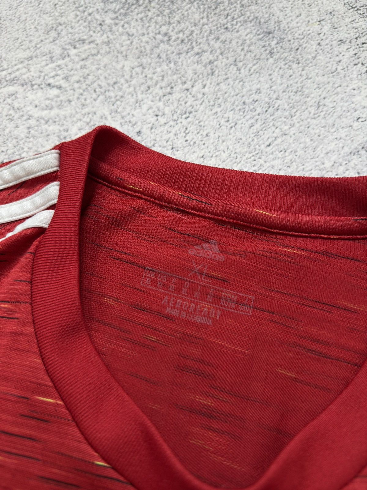 Adidas ADIDAS MANCHESTER UNITED RASHFORD #10 FOOTBALL SHIRT JERSEY Size US XL / EU 56 / 4 - 10 Thumbnail