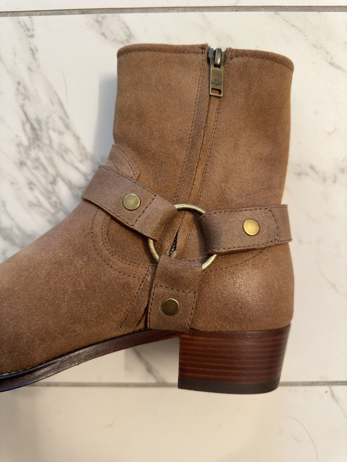 Saint Laurent Paris Saint Laurent Wyatt Harness Ankle Boots sz43 Size US 10 / EU 43 - 3 Thumbnail