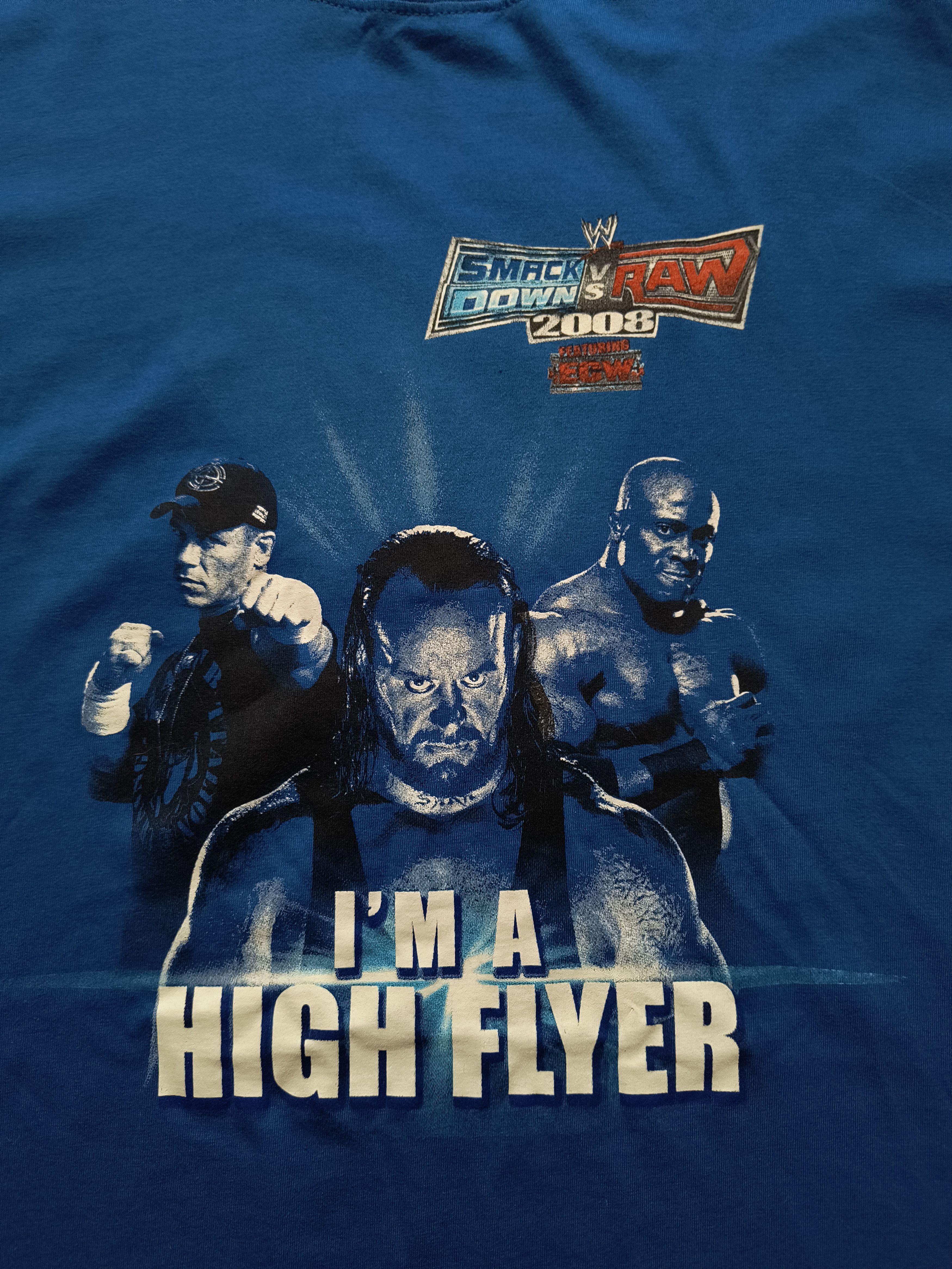 Vintage Vintage 2008 WWE wrestling stedman tee t-shirt Size US L / EU 52-54 / 3 - 3 Thumbnail