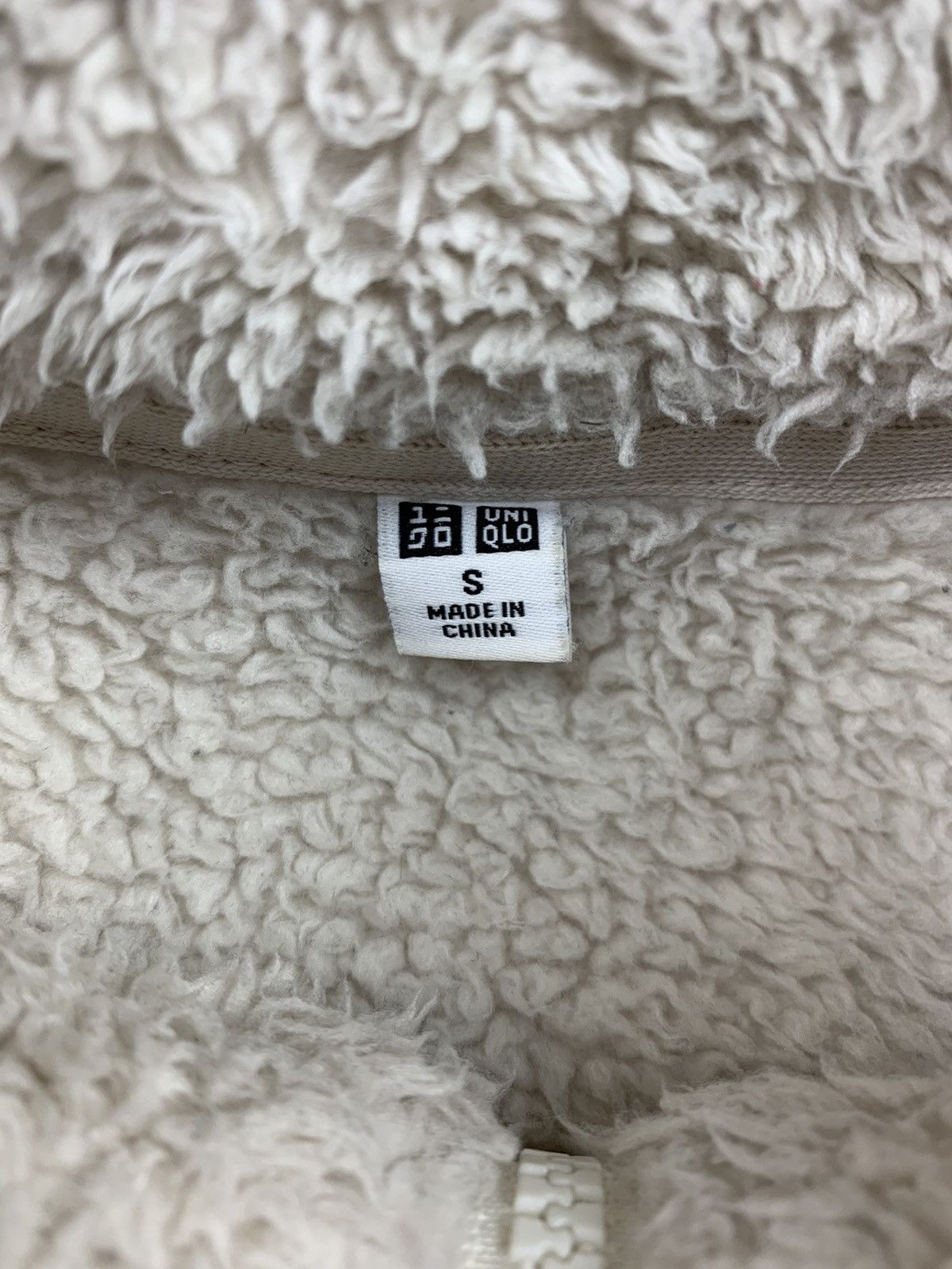 Japanese Brand × Uniqlo Uniqlo Fleece Zip Jacket Sherpa Size US S / EU 44-46 / 1 - 4 Thumbnail