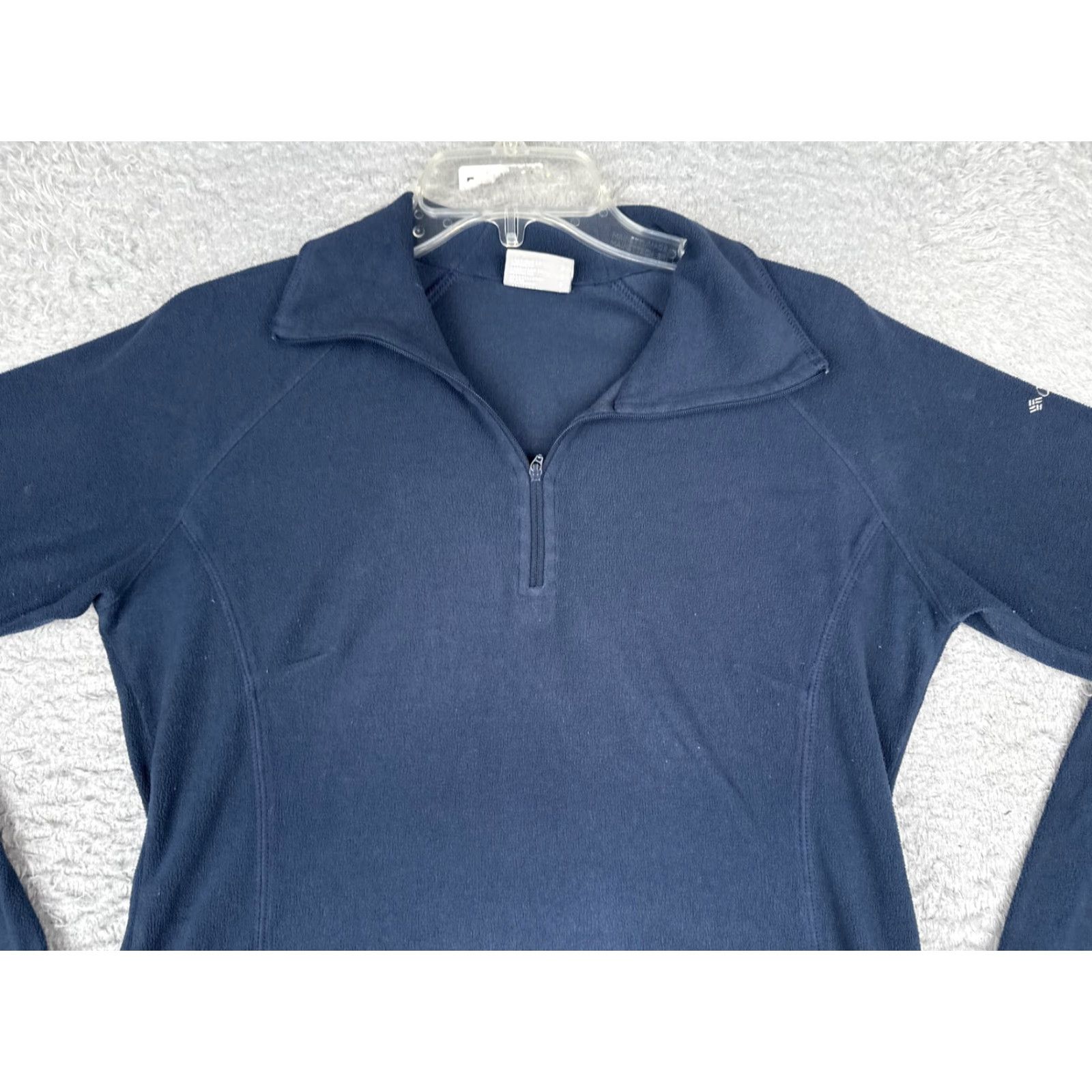 Vintage Columbia Jacket Womens S Blue Fleece 1/4 Zip Pullover Outdoor Hiking Jacket Coats Active Casual Menus Womens Size S / US 4 / IT 40 - 4 Thumbnail