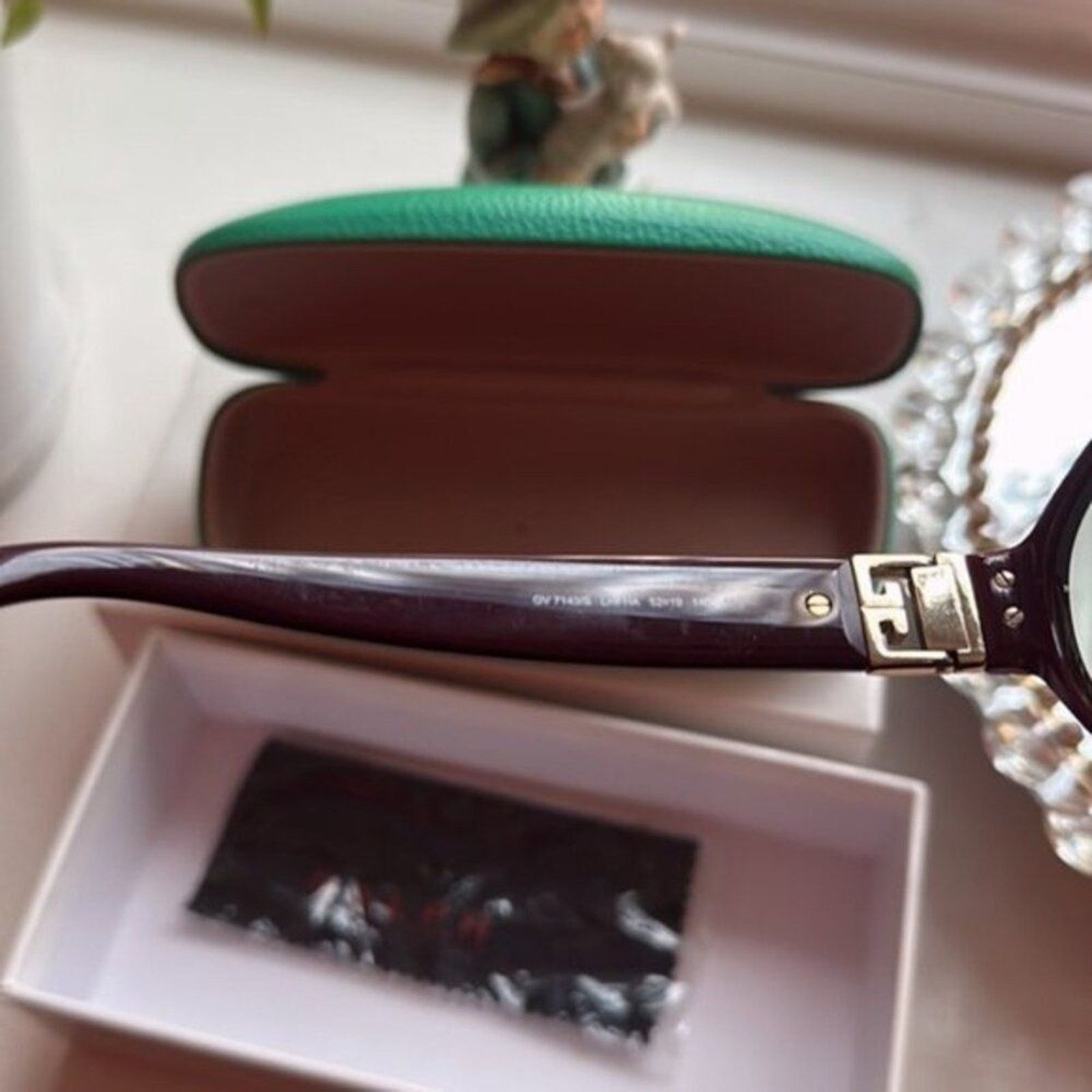 Givenchy Givenchy 52mm Oval Sunglasses burgundy Size ONE SIZE - 10 Thumbnail