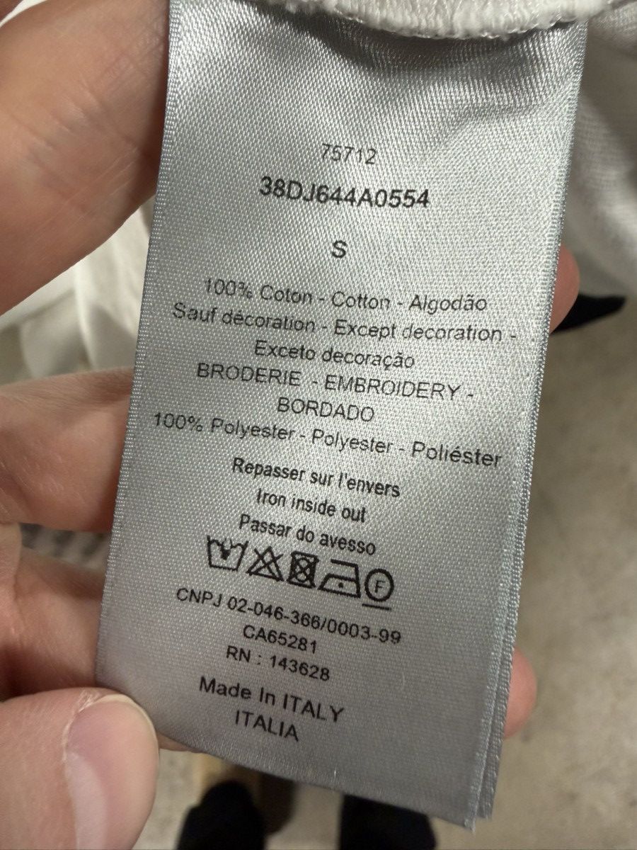 Dior Dior x Duncan Grant Mockneck Logo T-Shirt NEW 1000$ Size US S / EU 44-46 / 1 - 5 Thumbnail