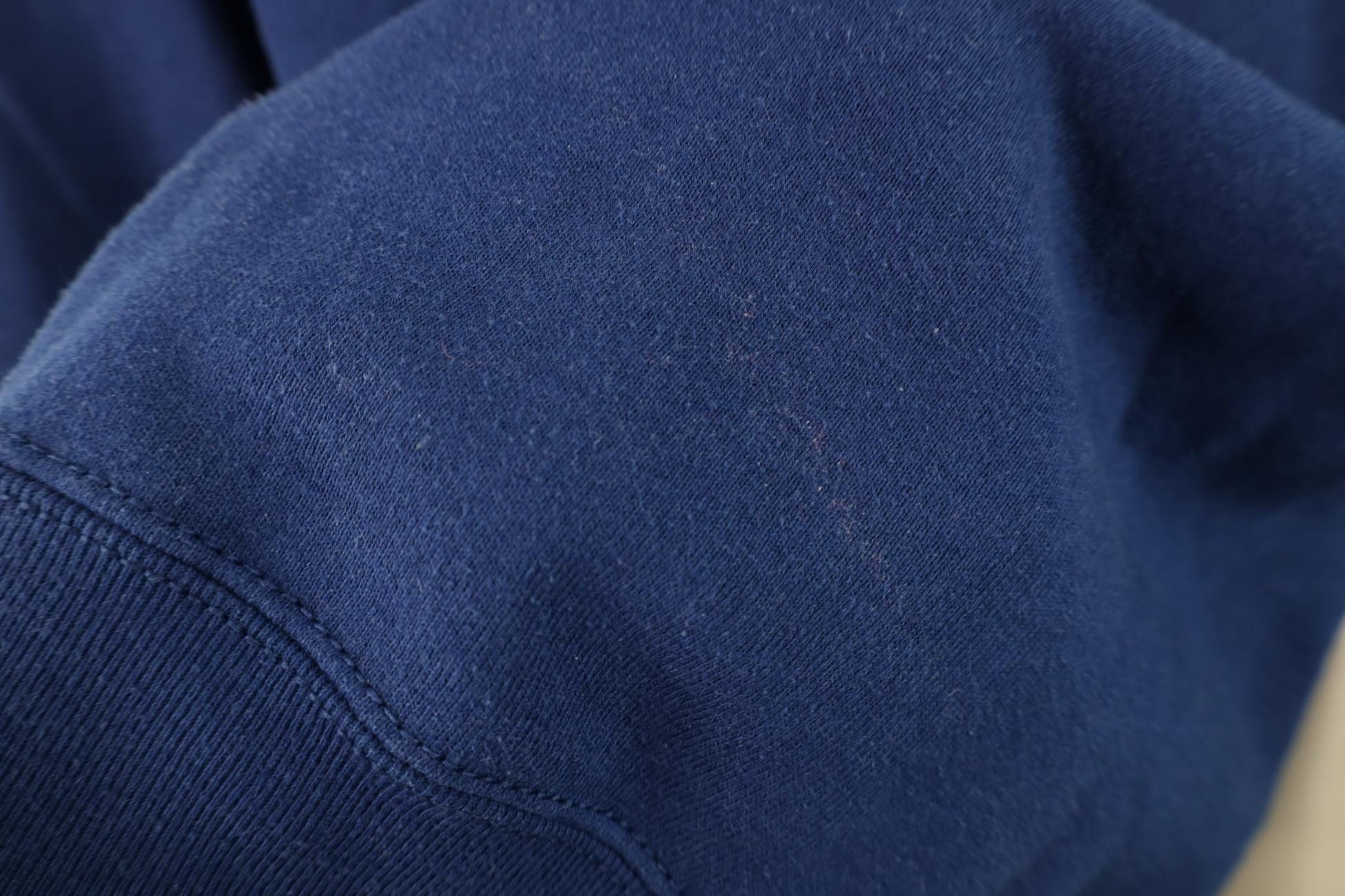 Vintage Vintage 90s Streetwear Blank Heavyweight Sweatshirt Blue USA Size US XL / EU 56 / 4 - 4 Thumbnail