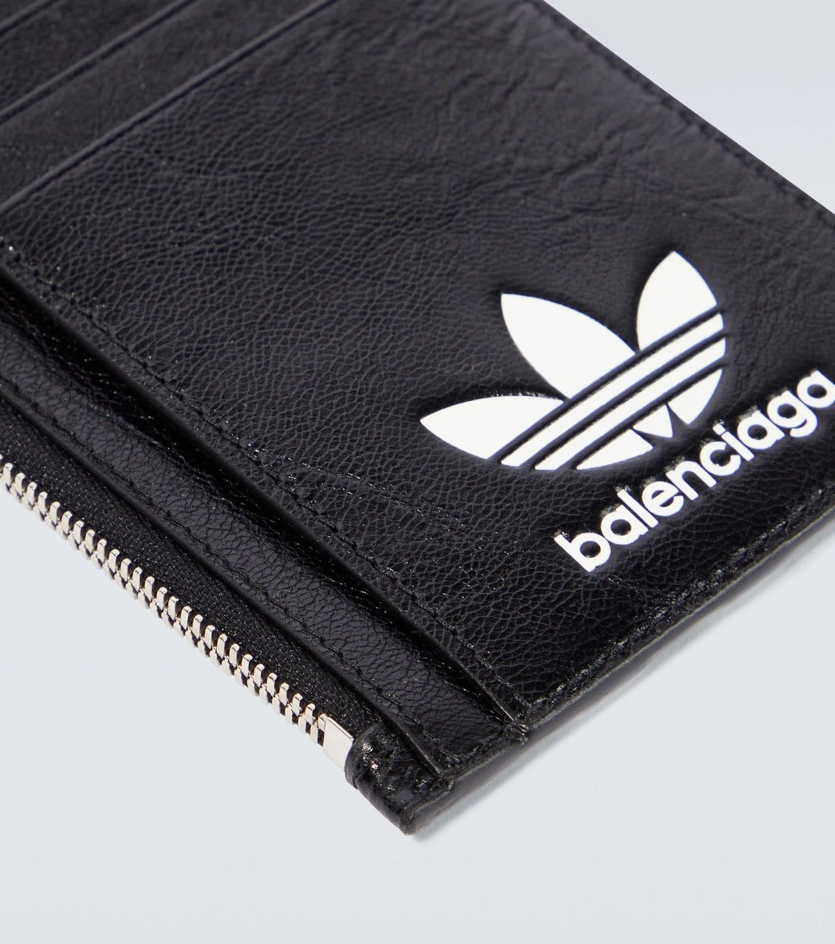 Adidas Balenciaga LIMITED Adidas Leather Cardholder Wallet Grailed