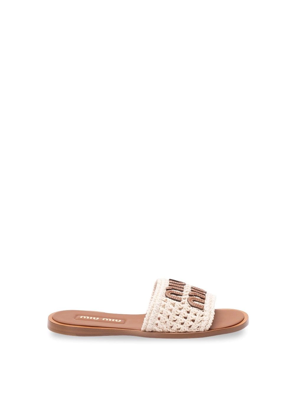 Miu Miu Crochet Slides Size US 10 / IT 40 - 1 Thumbnail