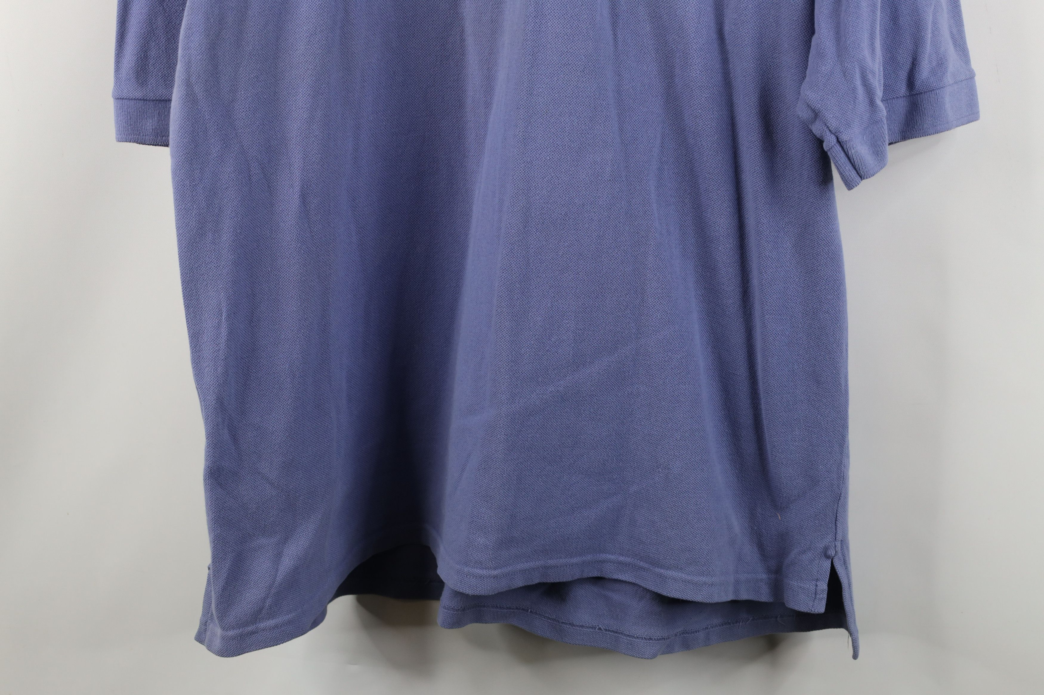 Vintage Vintage 90s Streetwear Nature Knit Polo Shirt Purple USA Size US XL / EU 56 / 4 - 3 Thumbnail