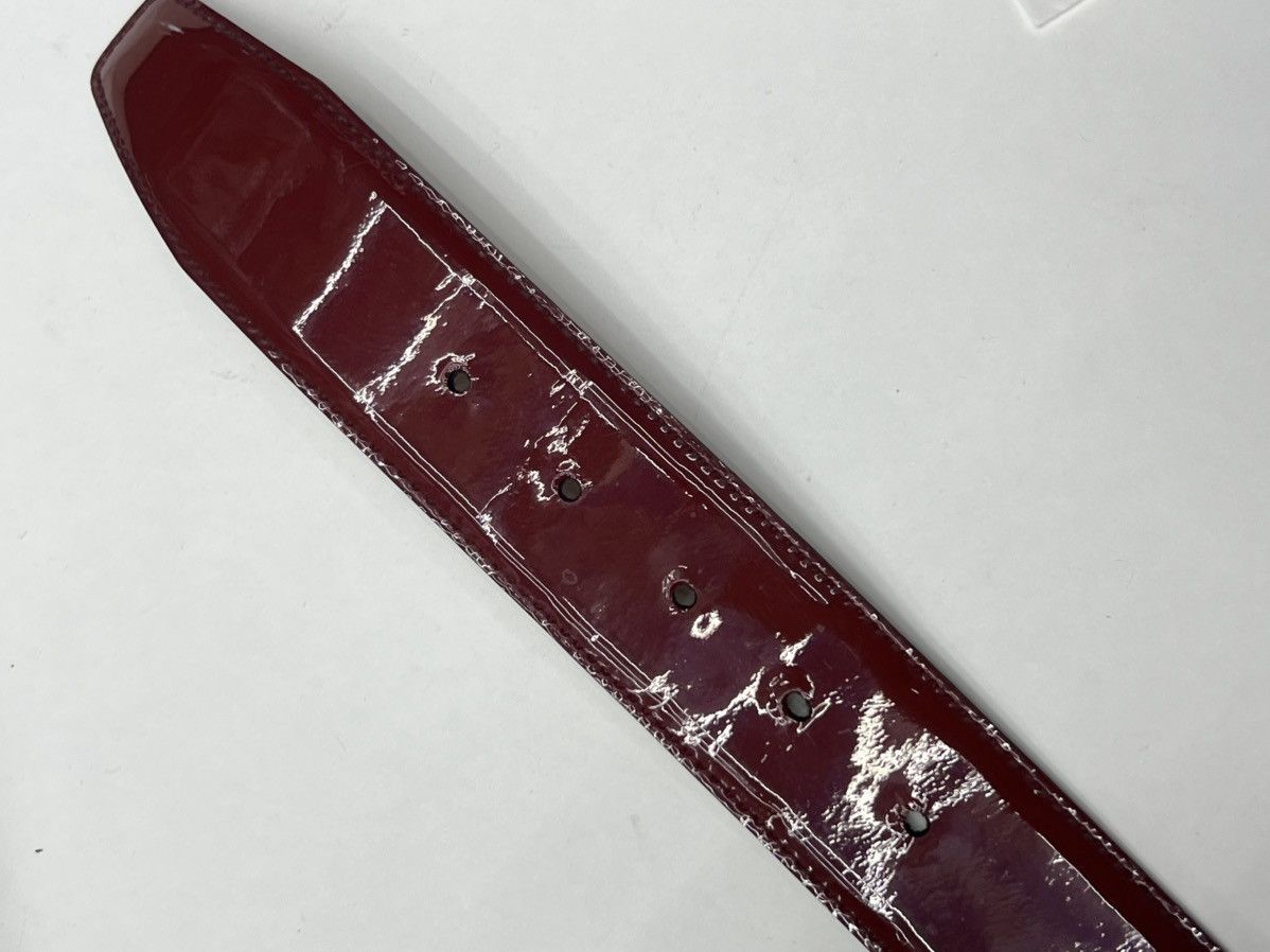 Bally Bally Belt with Silver Tone “B” Buckle Size 38 - 5 Thumbnail