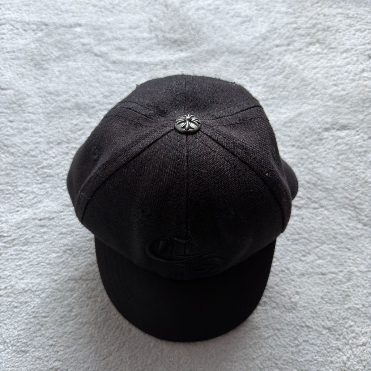 Chrome Hearts Chrome Hearts CH wool baseball hat black Size ONE SIZE - 4 Thumbnail
