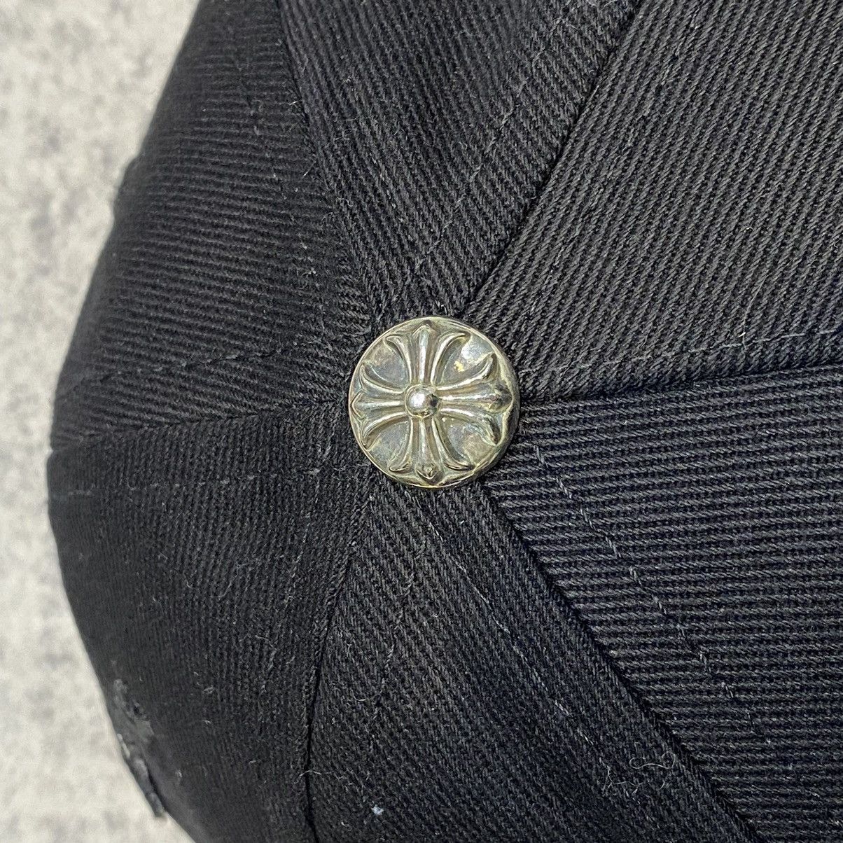 Chrome Hearts Chrome Hearts Dagger Denim Baseball Hat Black/White Size ONE SIZE - 4 Thumbnail