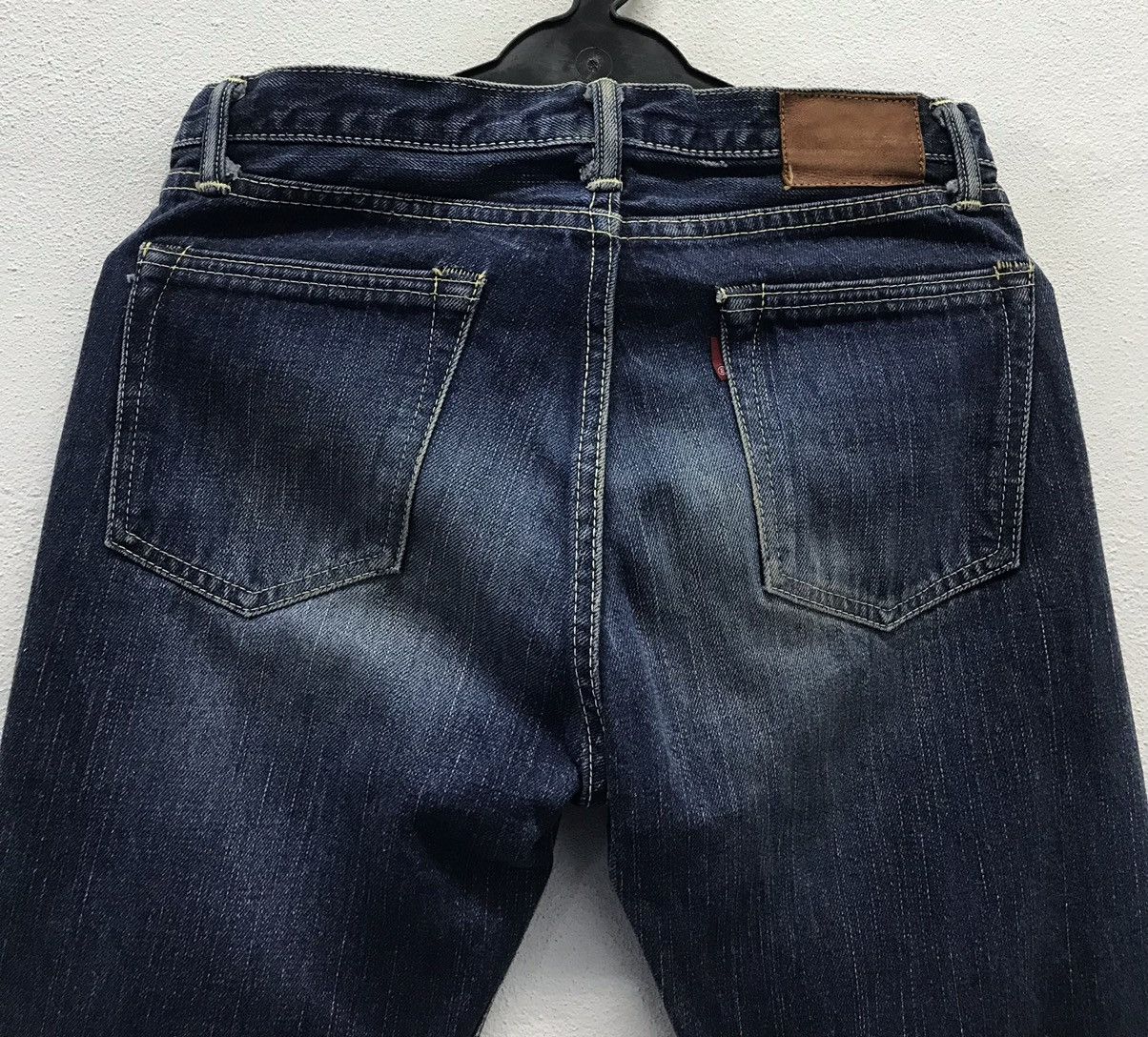 Japanese Brand × Vintage Vintage Deep Blue Made In Japan Denim Pants Size US 30 / EU 46 - 4 Thumbnail