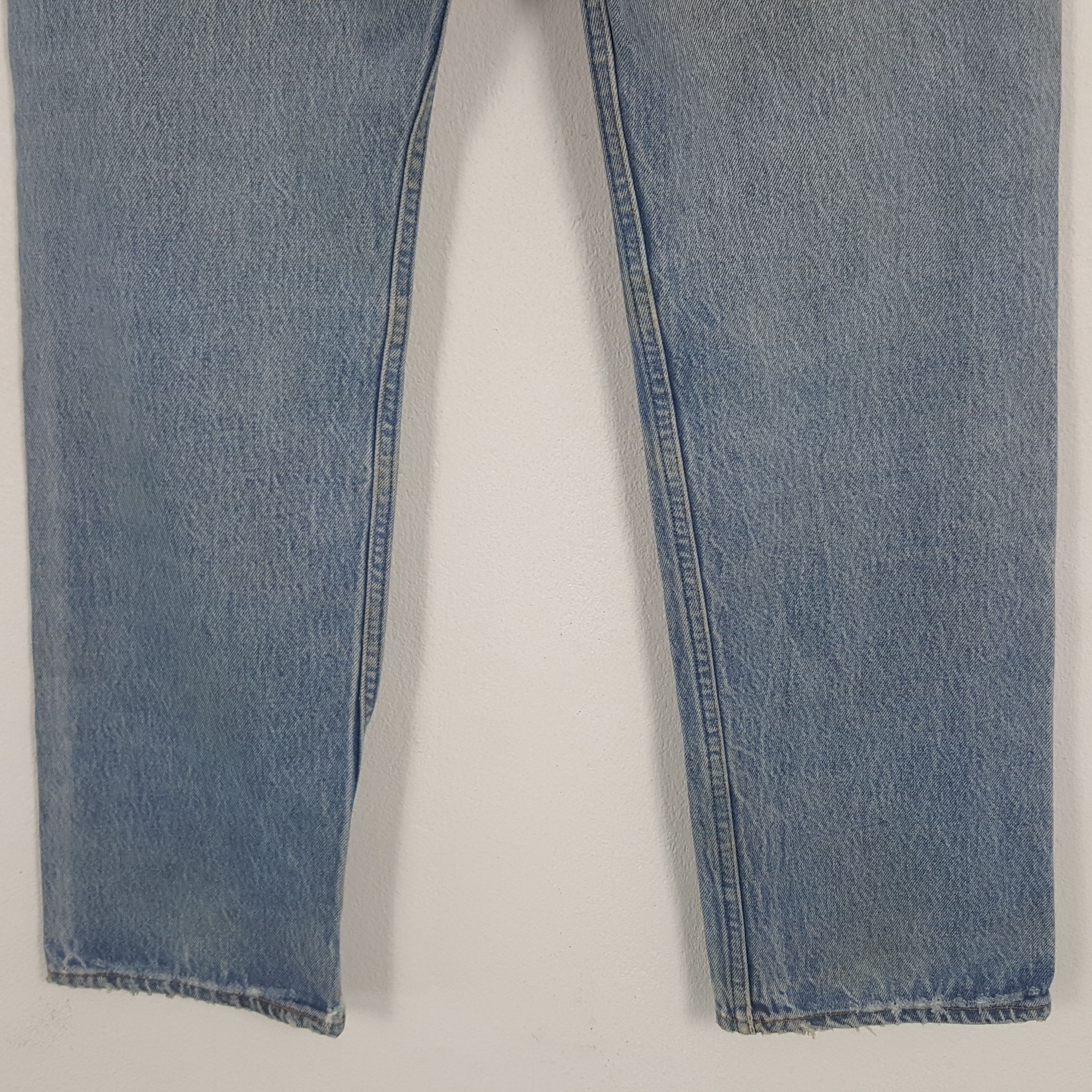 Levi's × Vintage Vintage Levi Strauss & CO Distressed Style Patchwork Jeans Size US 28 / EU 44 - 6 Thumbnail