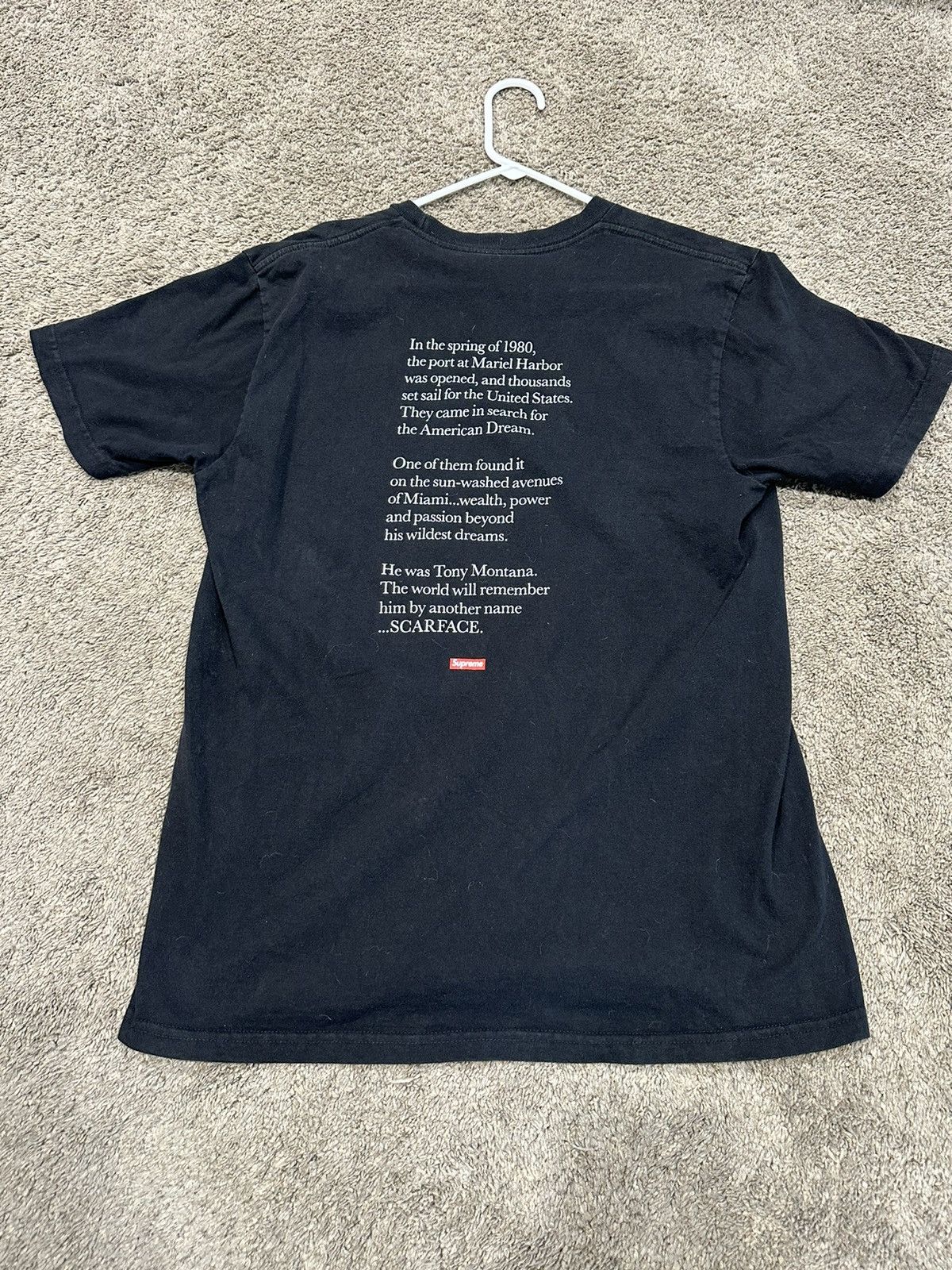 Supreme Scarface tee Size US M / EU 48-50 / 2 - 2 Thumbnail