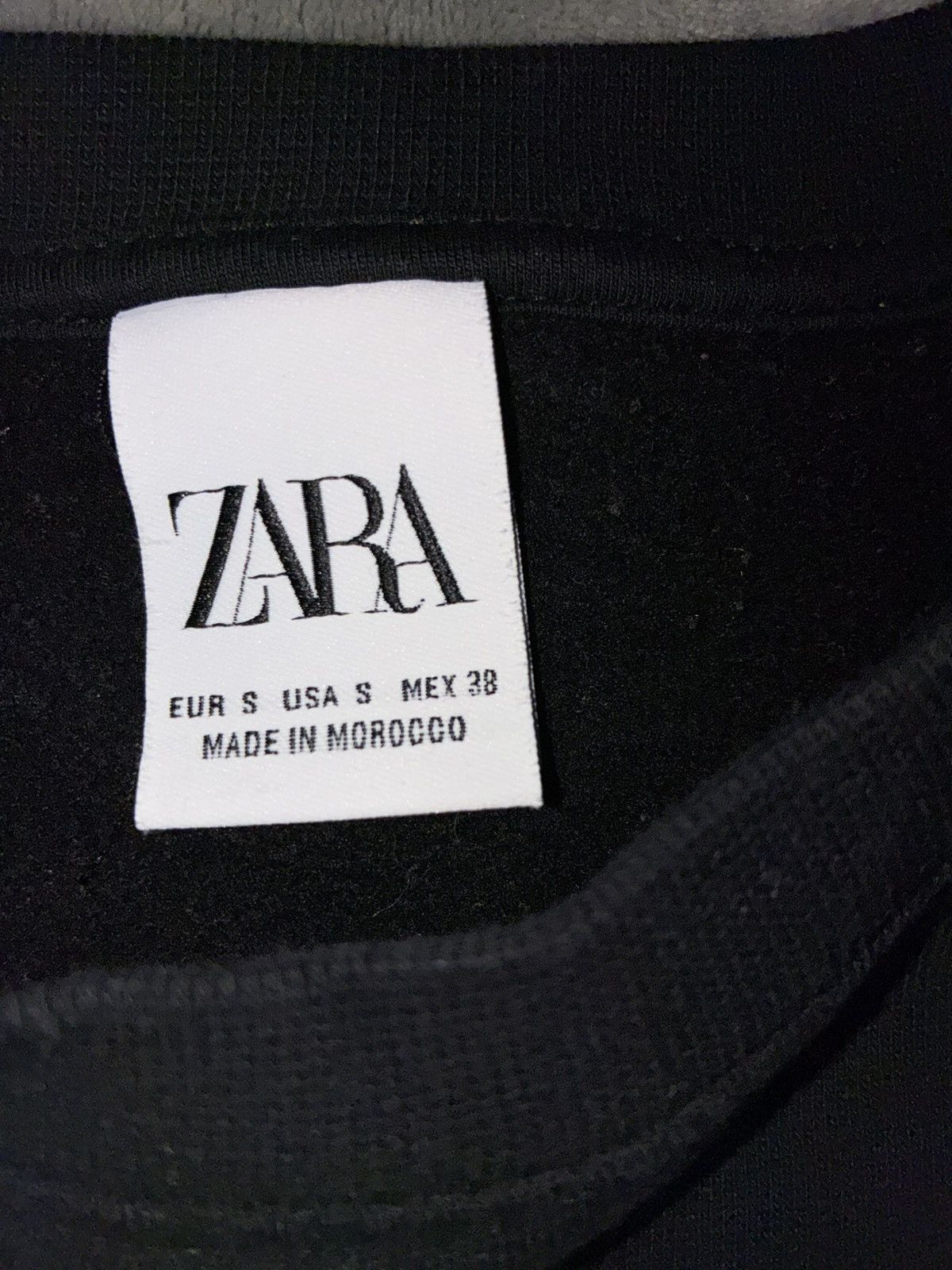 Zara Black Zara Sweatshirt Size US S / EU 44-46 / 1 - 2 Thumbnail