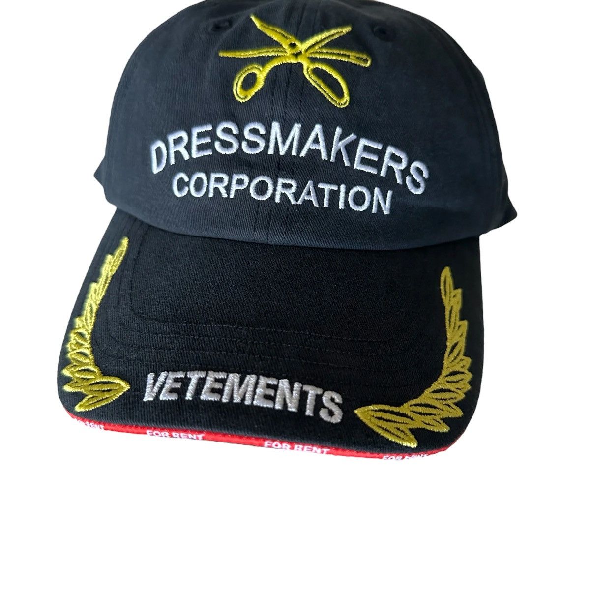 Vetements Vetements Dressmakers Corporation Cap SS20 Size ONE SIZE - 3 Thumbnail