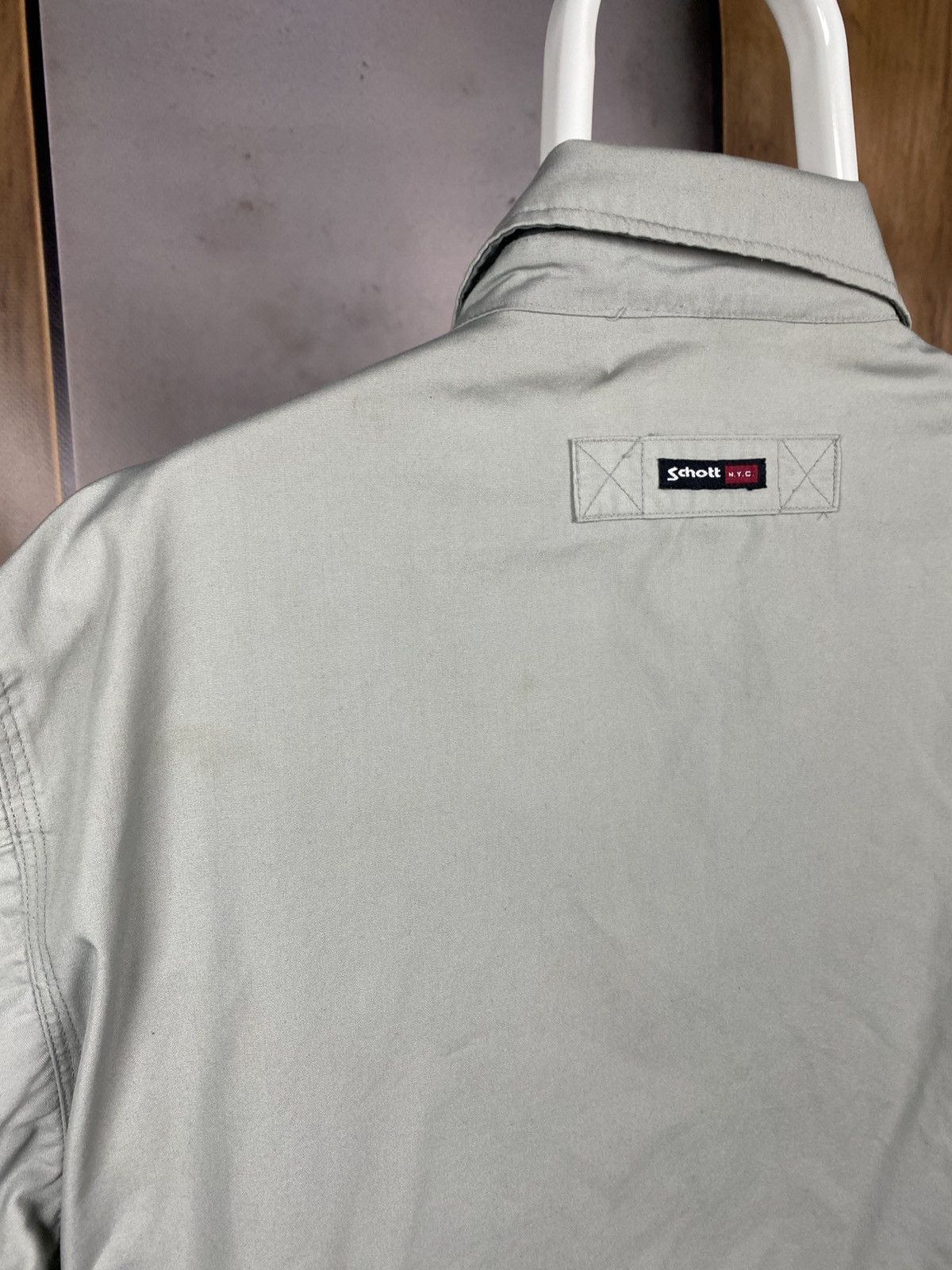 Schott 🍇Vintage 90s Jacket Schott NYC Bros Work Jacket VTG🍇 Size US M / EU 48-50 / 2 - 14 Thumbnail
