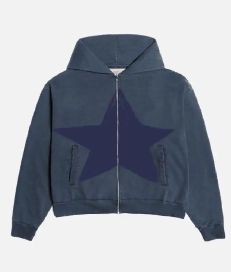 basketcase gallery Basketcase Gallery Star Cropped Zip Up Hoodie Size US L / EU 52-54 / 3 - 2 Thumbnail