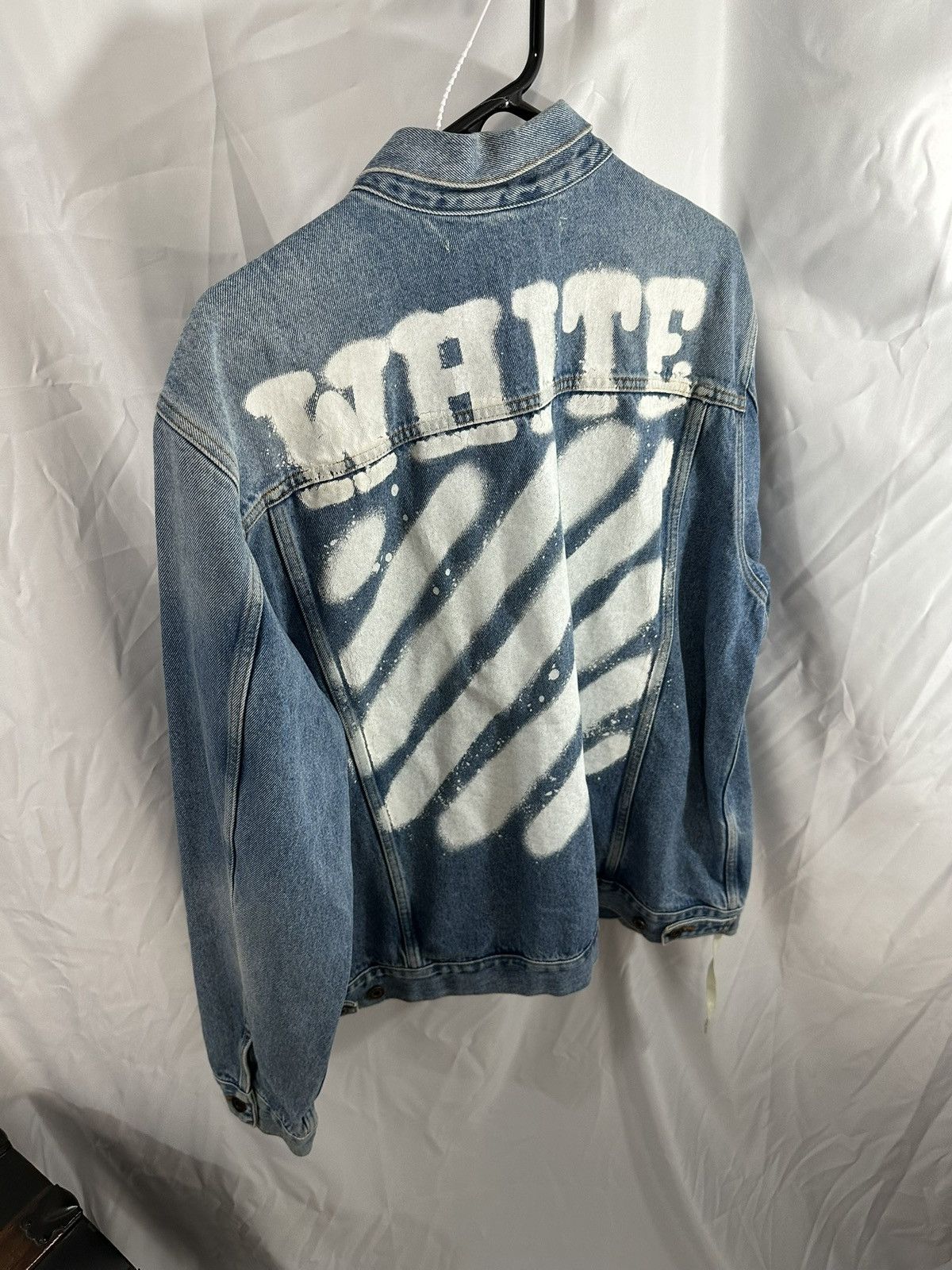 Off-White Off-White Denim Jacket Size US XL / EU 56 / 4 - 9 Thumbnail