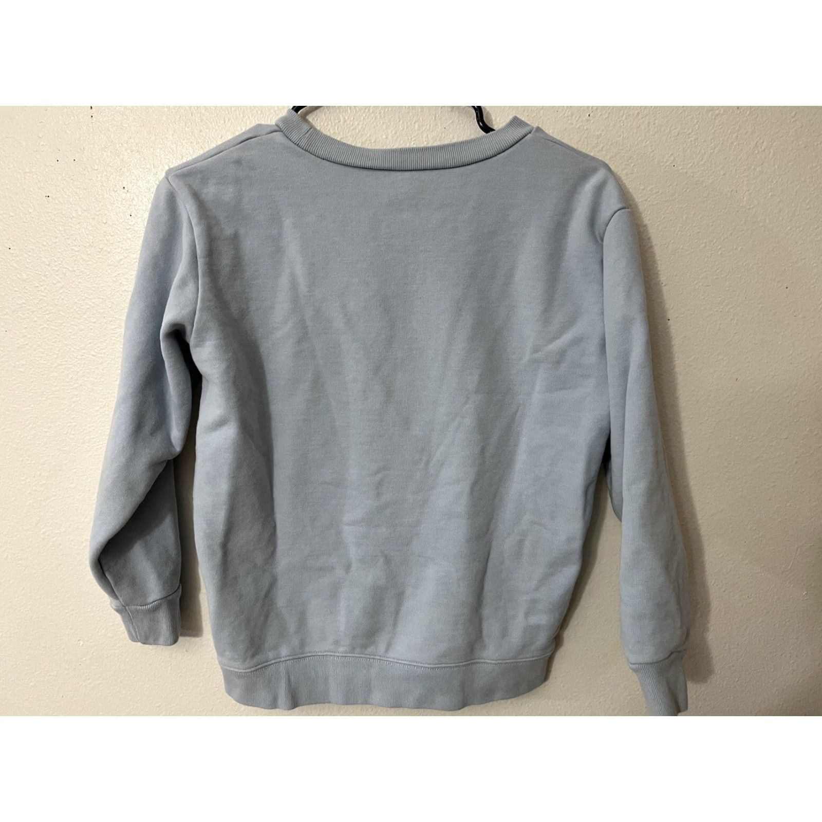J.Crew VINTAGE J. Crew Sweatshirt Big Sky Faded Sky Blue Small Women Blues Shirt Ladies Small Size S / US 4 / IT 40 - 2 Thumbnail