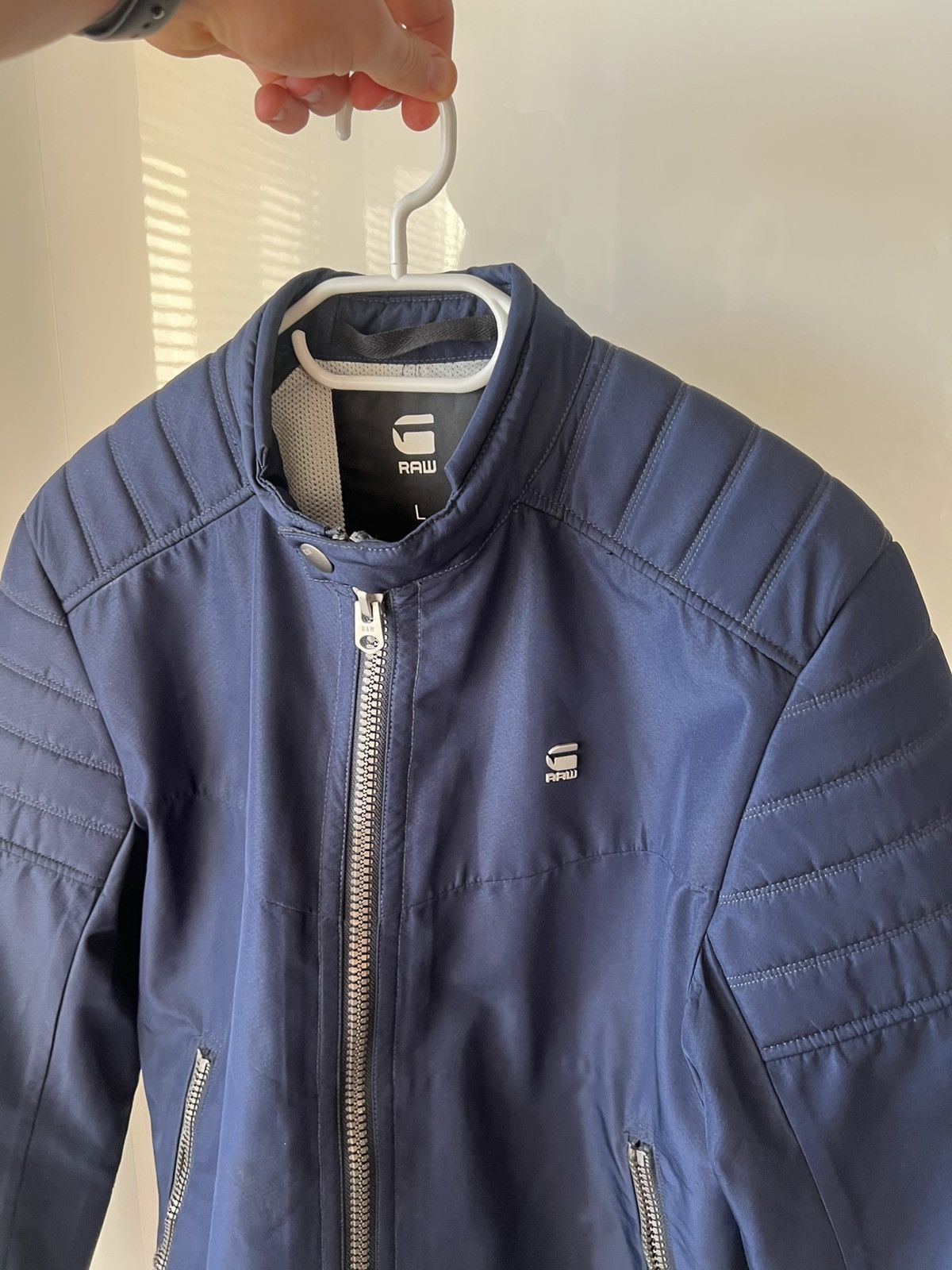 G-Star G Star Raw Denim Style Biker Moto Type Racing Style Jacket Size US L / EU 52-54 / 3 - 2 Thumbnail