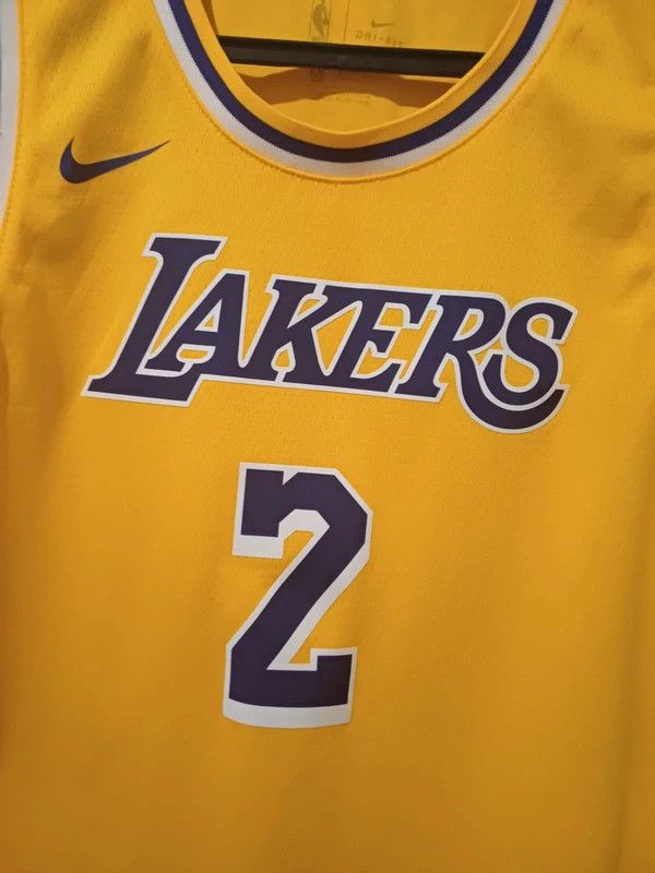 Nike Nike Los Angeles Lakers Lonzo Ball Nba Basketball Jersey Size US L / EU 52-54 / 3 - 4 Thumbnail