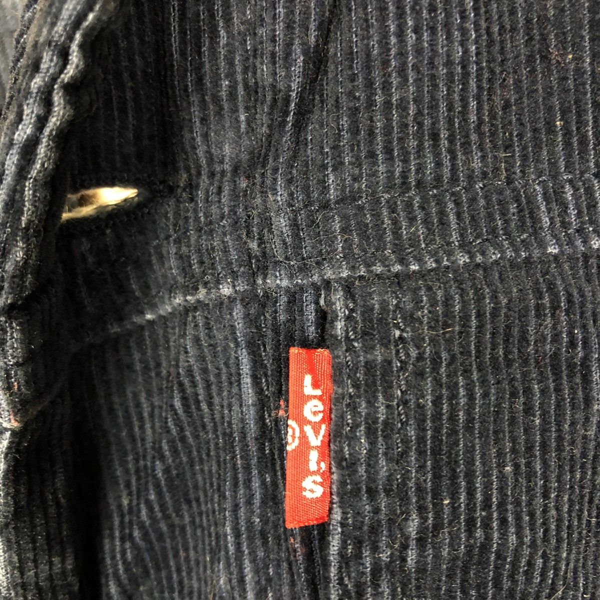 Levi's 🔥VINTAGE BIKER TRUCKER JACKET LEVI’S CORDUROY BLANKET Size US M / EU 48-50 / 2 - 19 Thumbnail
