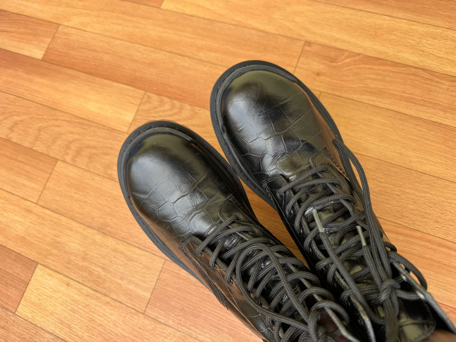 Balenciaga 🐊 BALENCIAGA STRIKE CROC BOOTS Size US 6 / IT 36 - 9 Thumbnail
