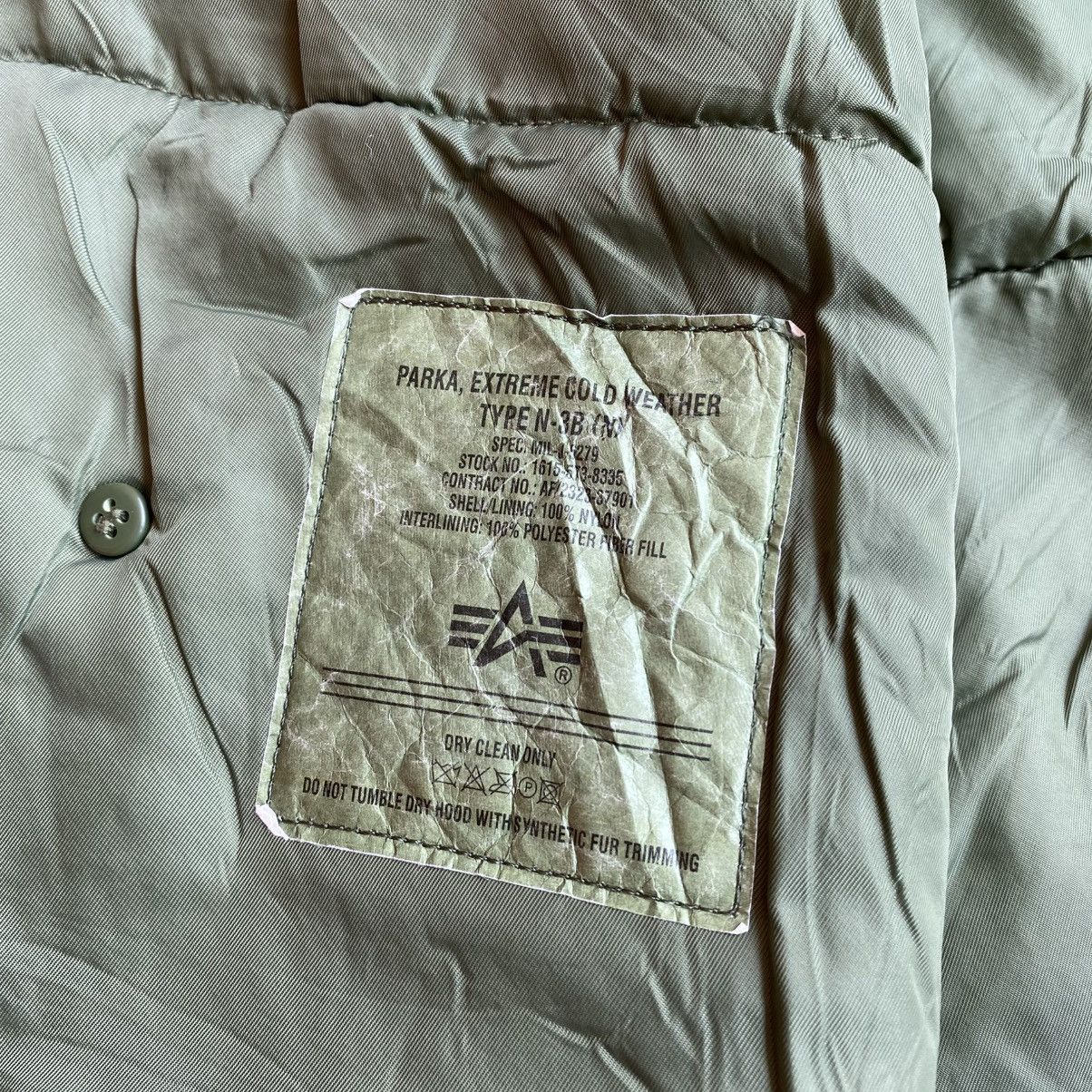 Alpha Industries × Japanese Brand Alpha Industries Type N-3B Fur Parka Jacket Size US M / EU 48-50 / 2 - 8 Thumbnail