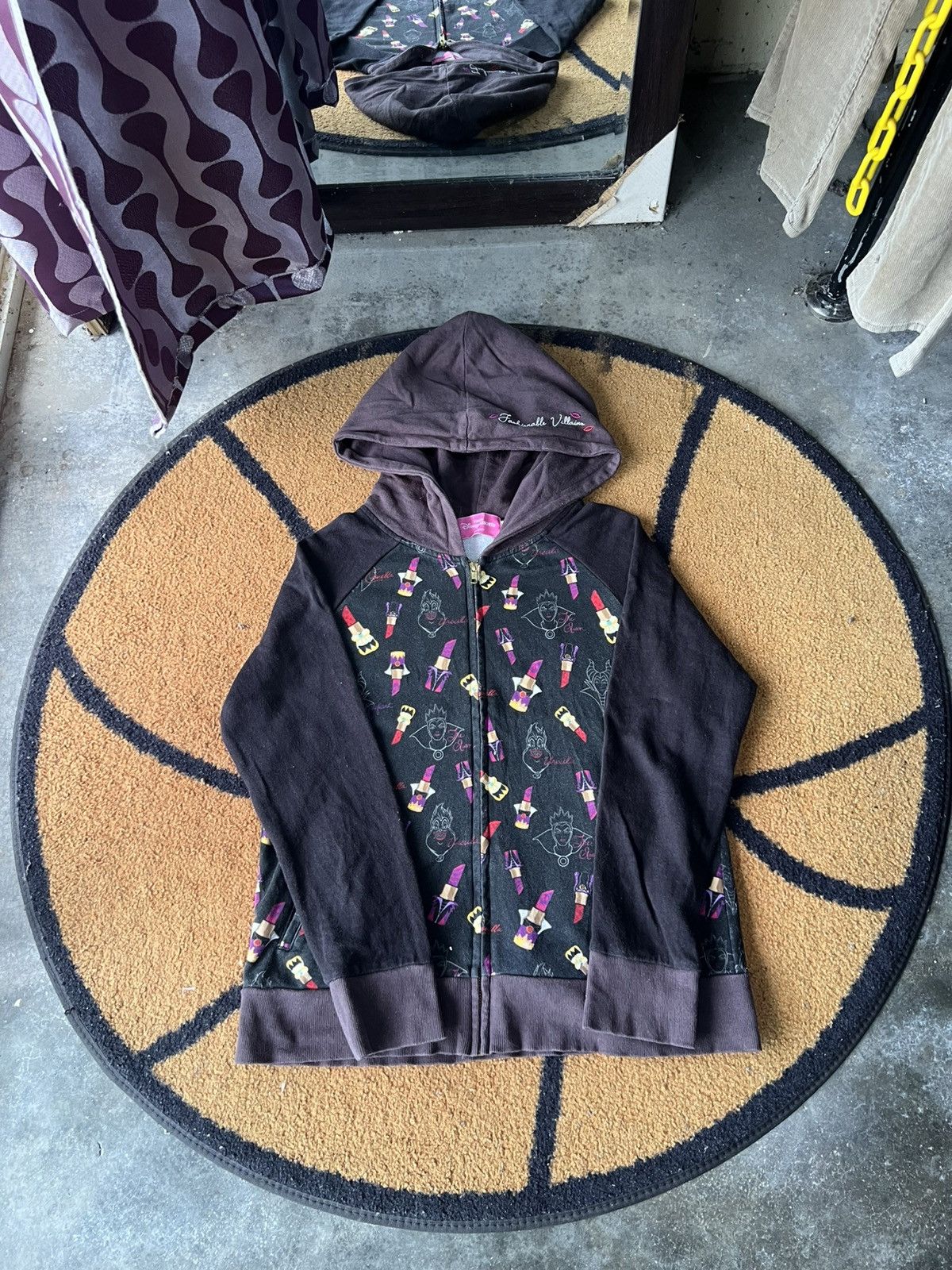 Cartoon Network 🔥Disney Resort Fashionable Villains Zipper Hoodie Size M / US 6-8 / IT 42-44 - 2 Thumbnail