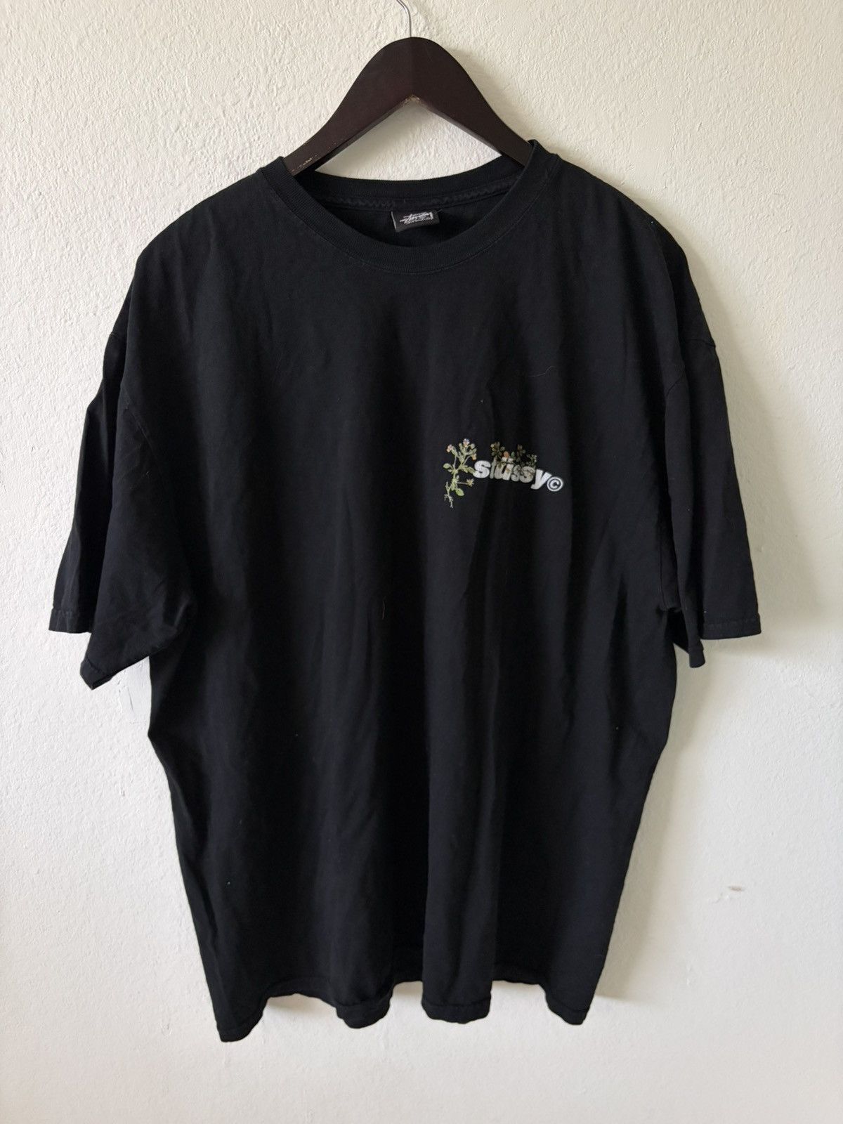 Stussy Vintage Stussy Flower Tee Size US XL / EU 56 / 4 - 1 Thumbnail