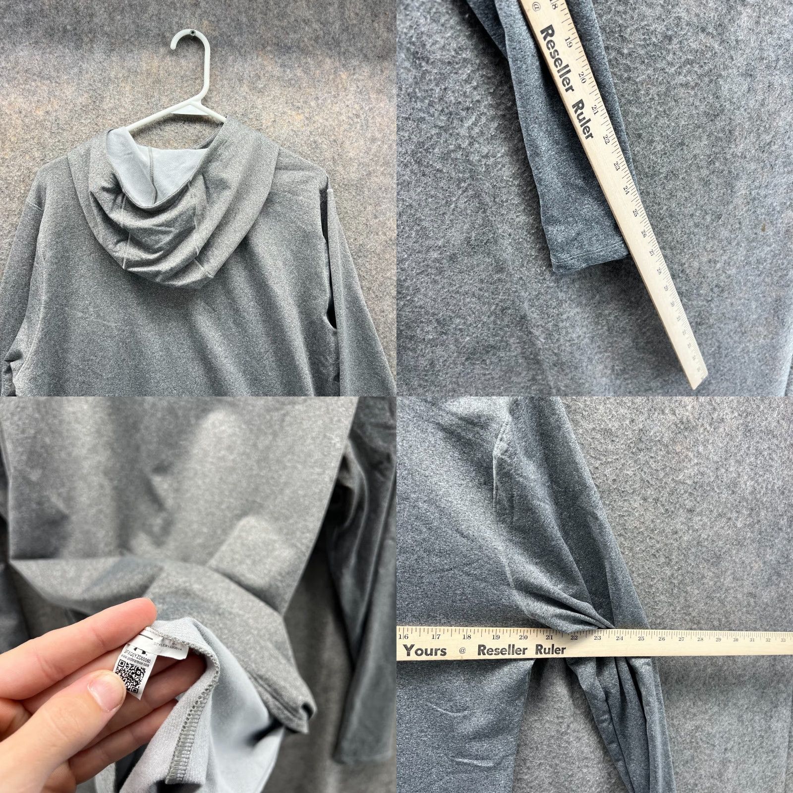 Under Armour Under Armour Sweater Hoodie Pullover Gray XL Men Regular Fit Fleece Hooded Cowl Size US XL / EU 56 / 4 - 8 Thumbnail