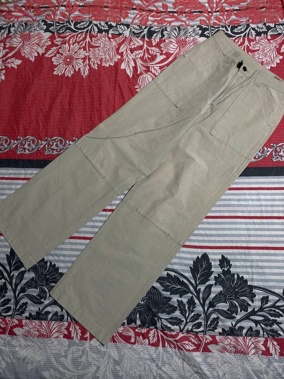 Japanese Brand Dirty Painted Distressed Thrashed Faded Baggy Jeans Y2K Size US 30 / EU 46 - 3 Thumbnail